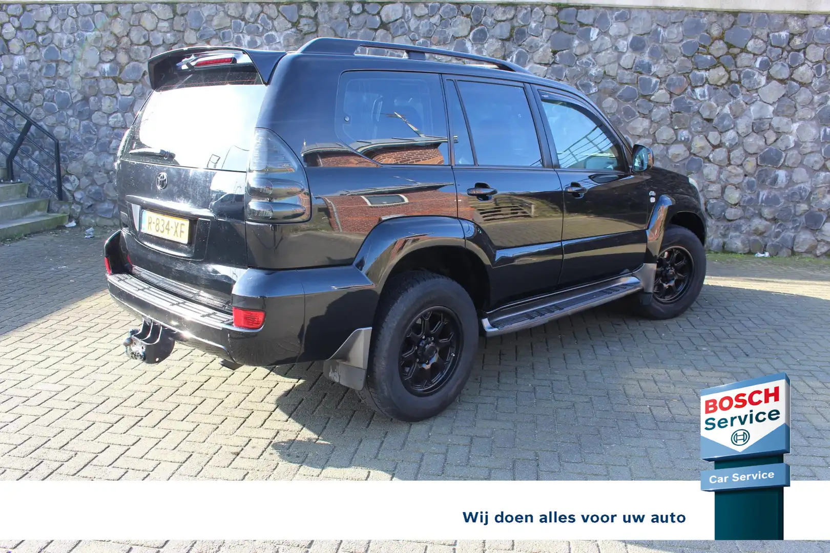 Toyota Land Cruiser 3.0 D-4D VX 5 pers Automaat Alle optie´s revisie v Czarny - 2