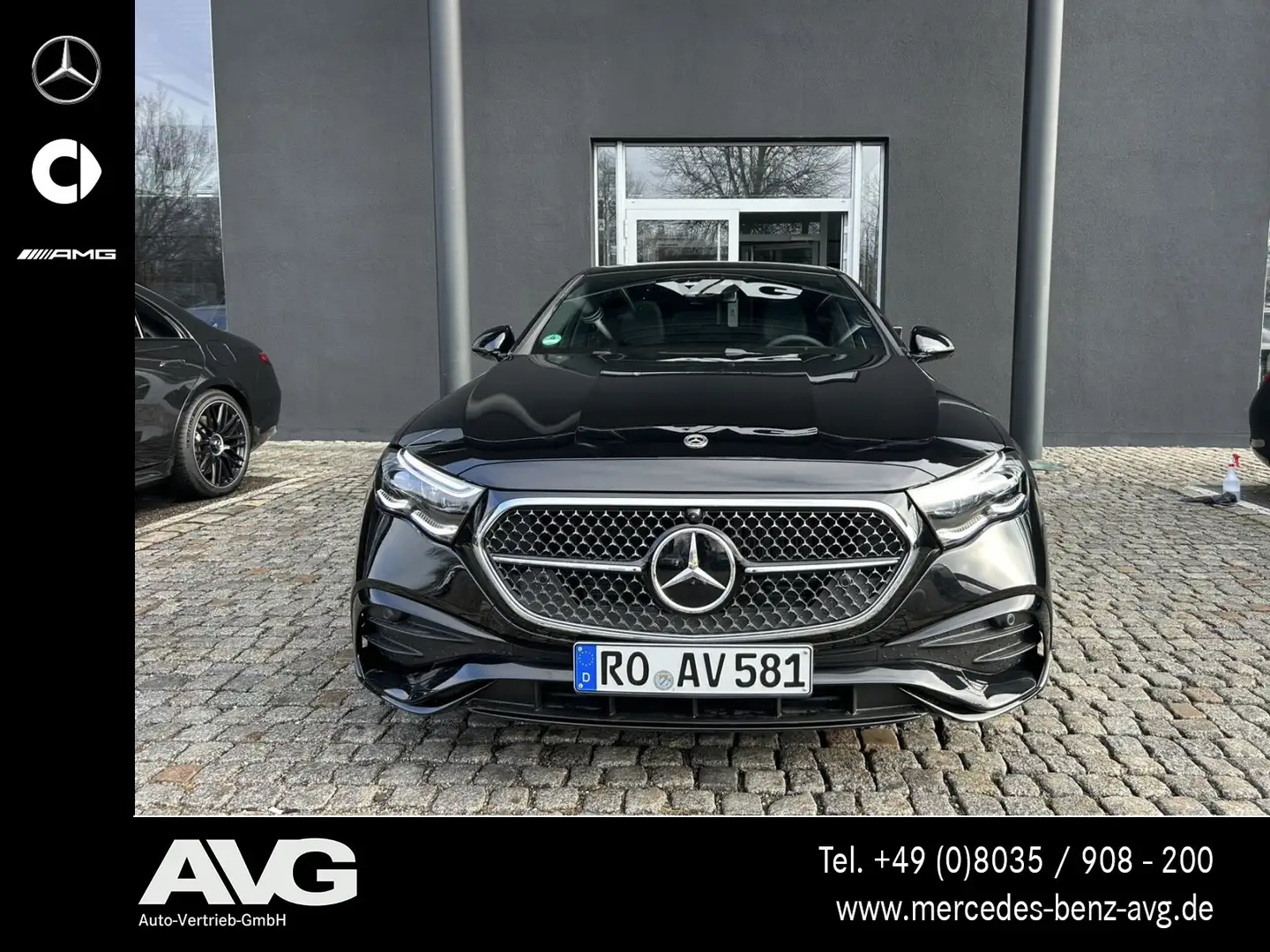 Mercedes-Benz E 220 E 220 d 4M AMG Edition Pano AHK DIGITAL 360° Navi Noir - 2