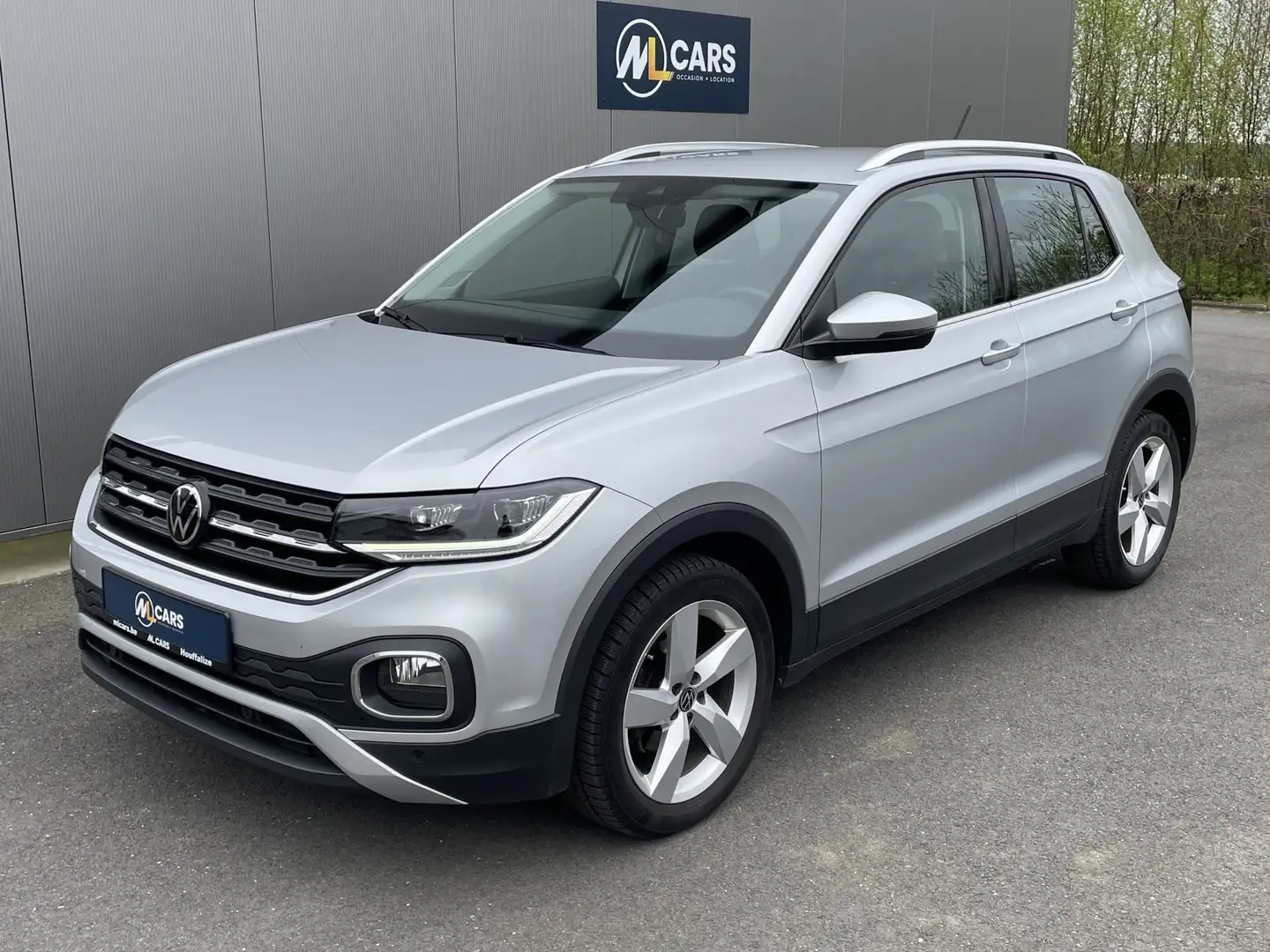 Volkswagen T-Cross 1.0 TSI STYLE AUTOMATIQUE Argent - 2