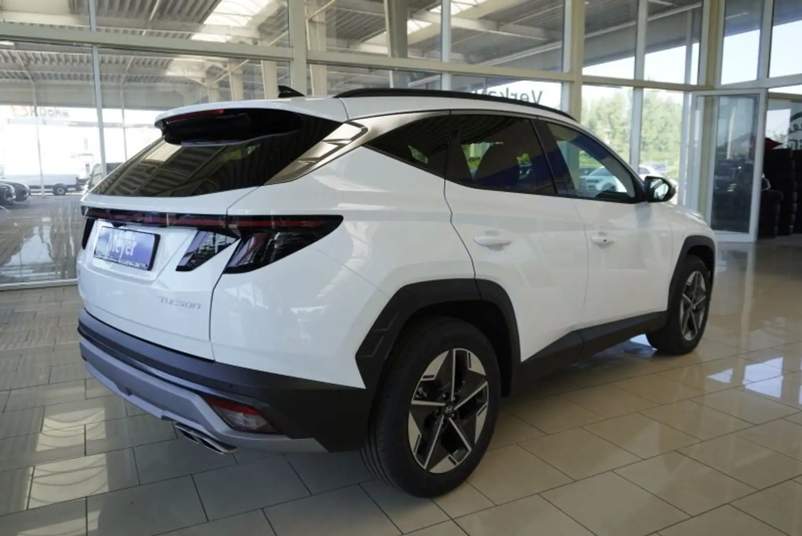 Hyundai TUCSON Tucson 1.6 T-GDI 18*Alu/LED/Navi/Keyless/Kamera Bianco - 2