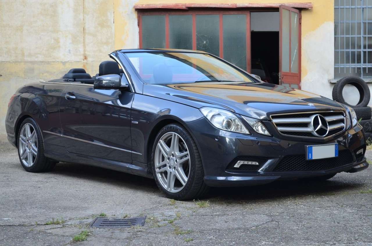 Mercedes-Benz E 350 CABRIO 350 CDI AVANTGARDE AMG * TAGLIANDI MB *