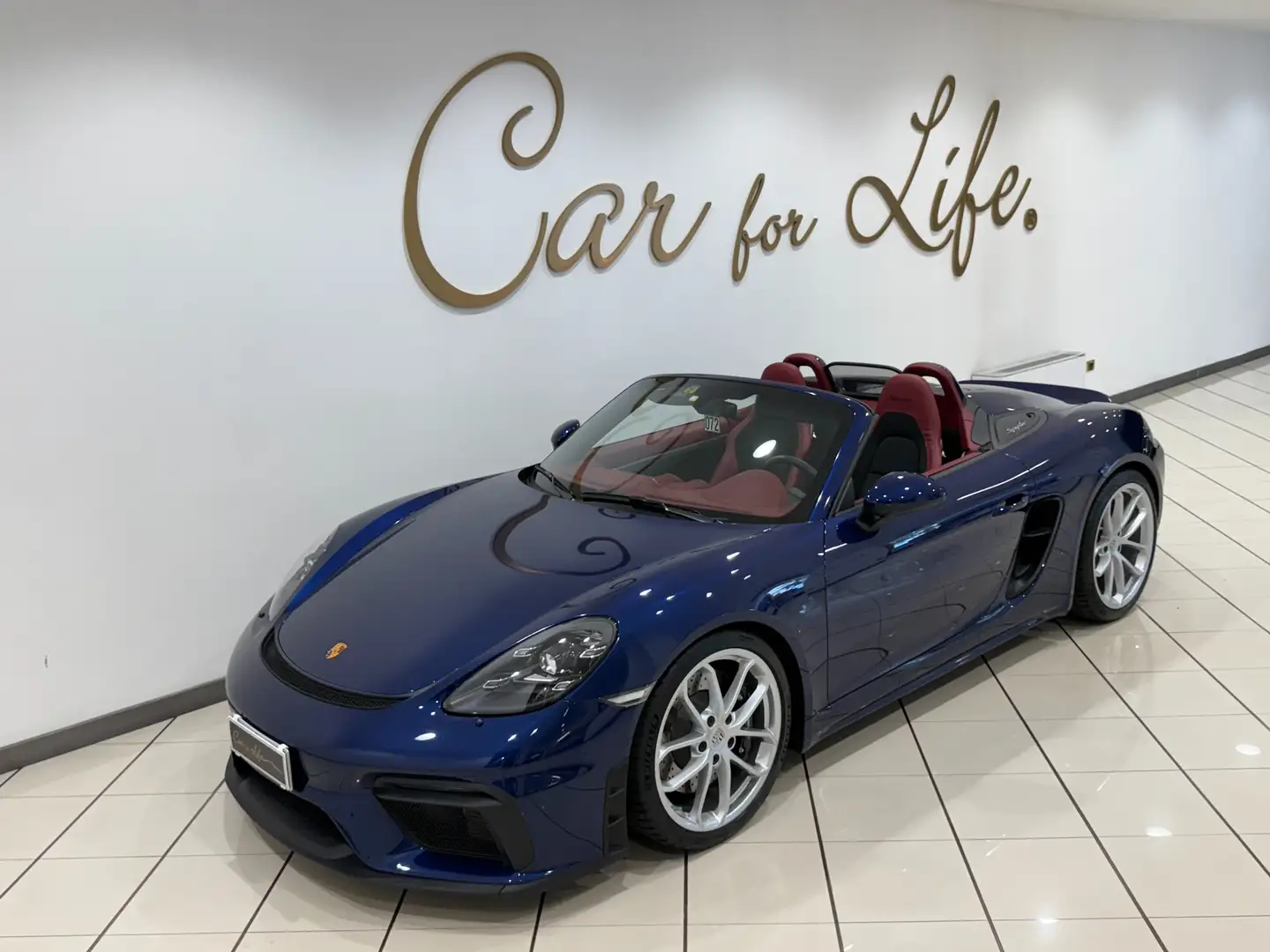 Porsche 718 Spyder 4.0 420 CV Full Optionals Blauw - 2
