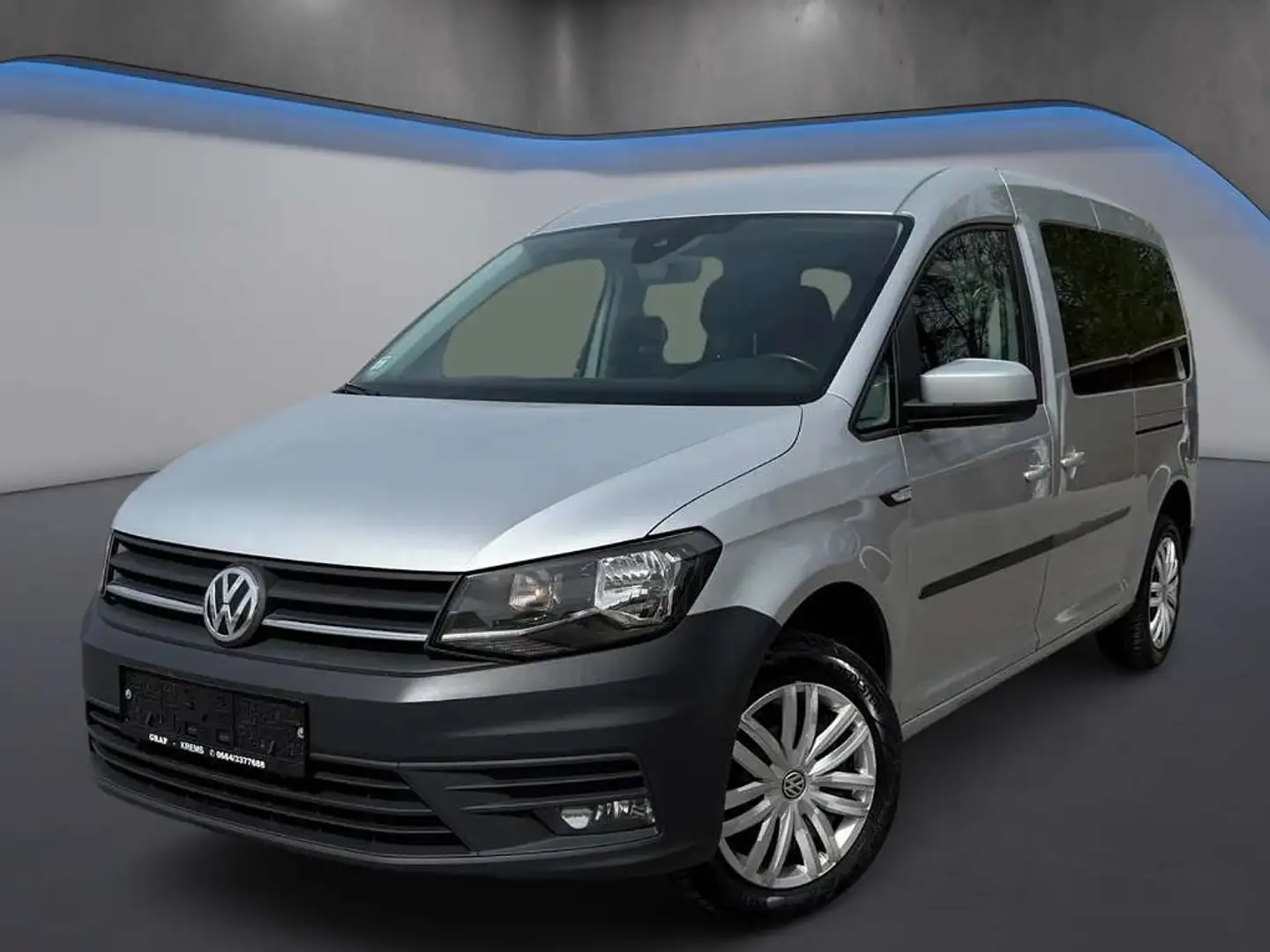 Volkswagen Caddy Kombi Maxi Trendline 2,0 TDI *Navi*Carplay*Spur... Gris - 1