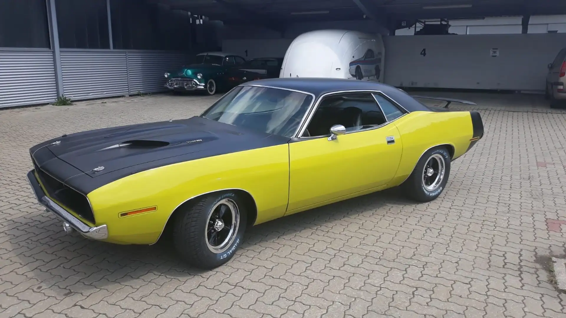 Plymouth Cuda 383cid Matching Grün - 1