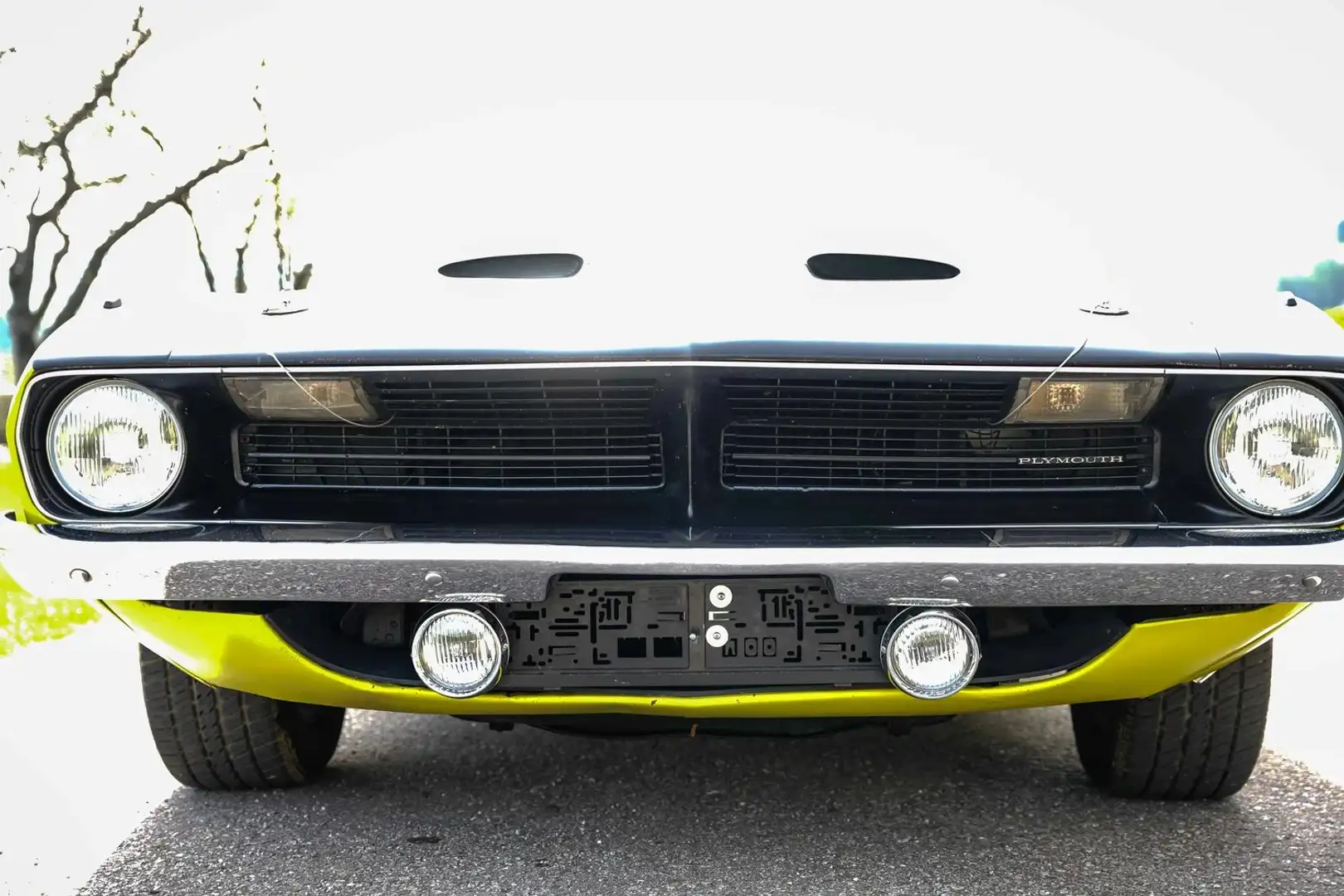 Plymouth Cuda 383cid Matching Grün - 2