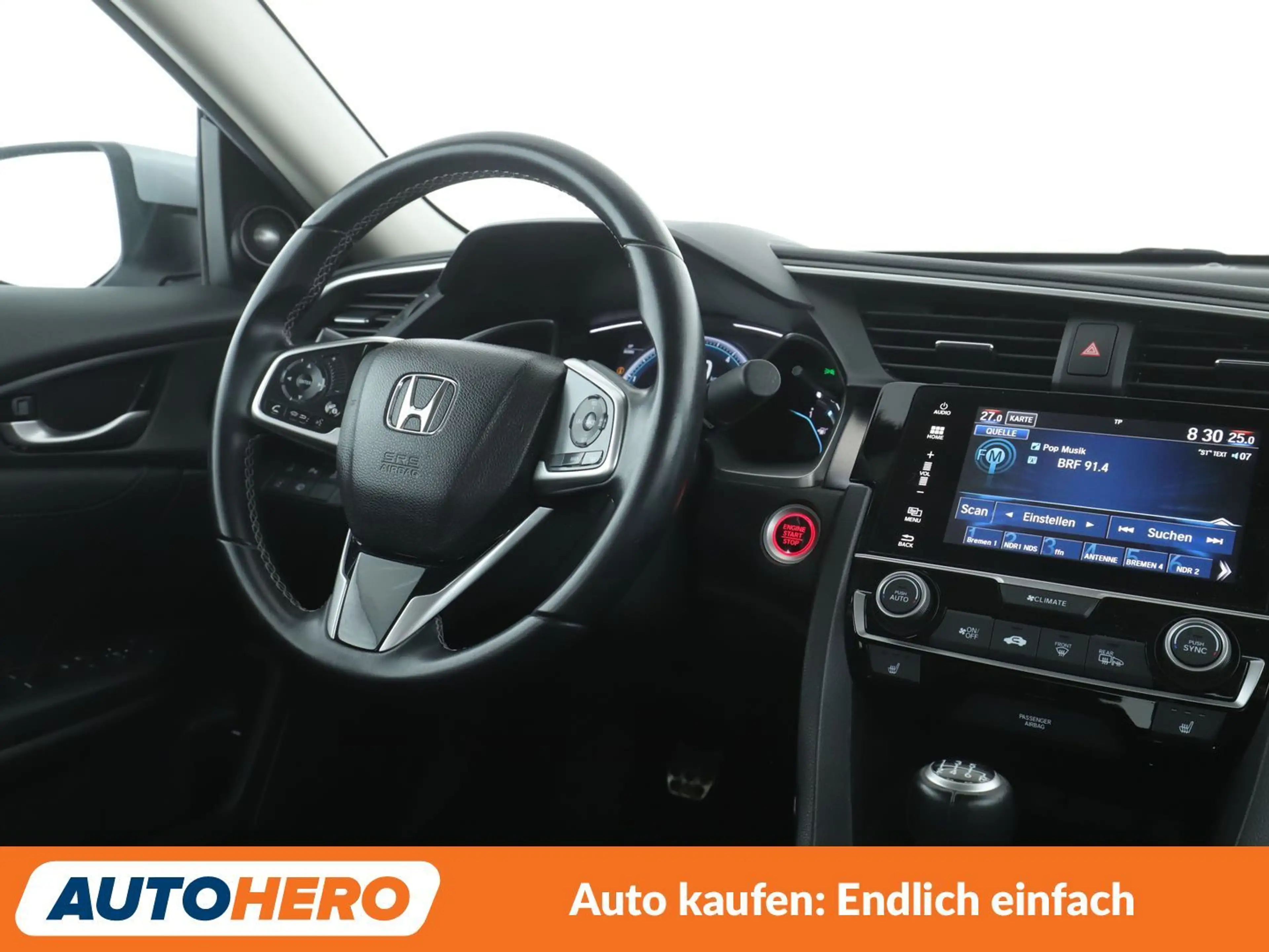 Honda Civic 1.6 DTEC Executive *NAVI*LED*ACC*CAM*PDC*SHZ*AHK* — photo 13