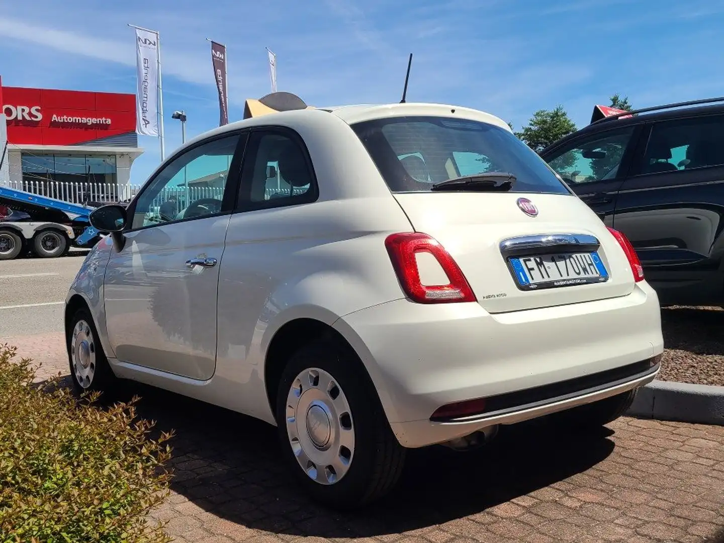 Fiat 500 1.2 Pop Weiß - 2