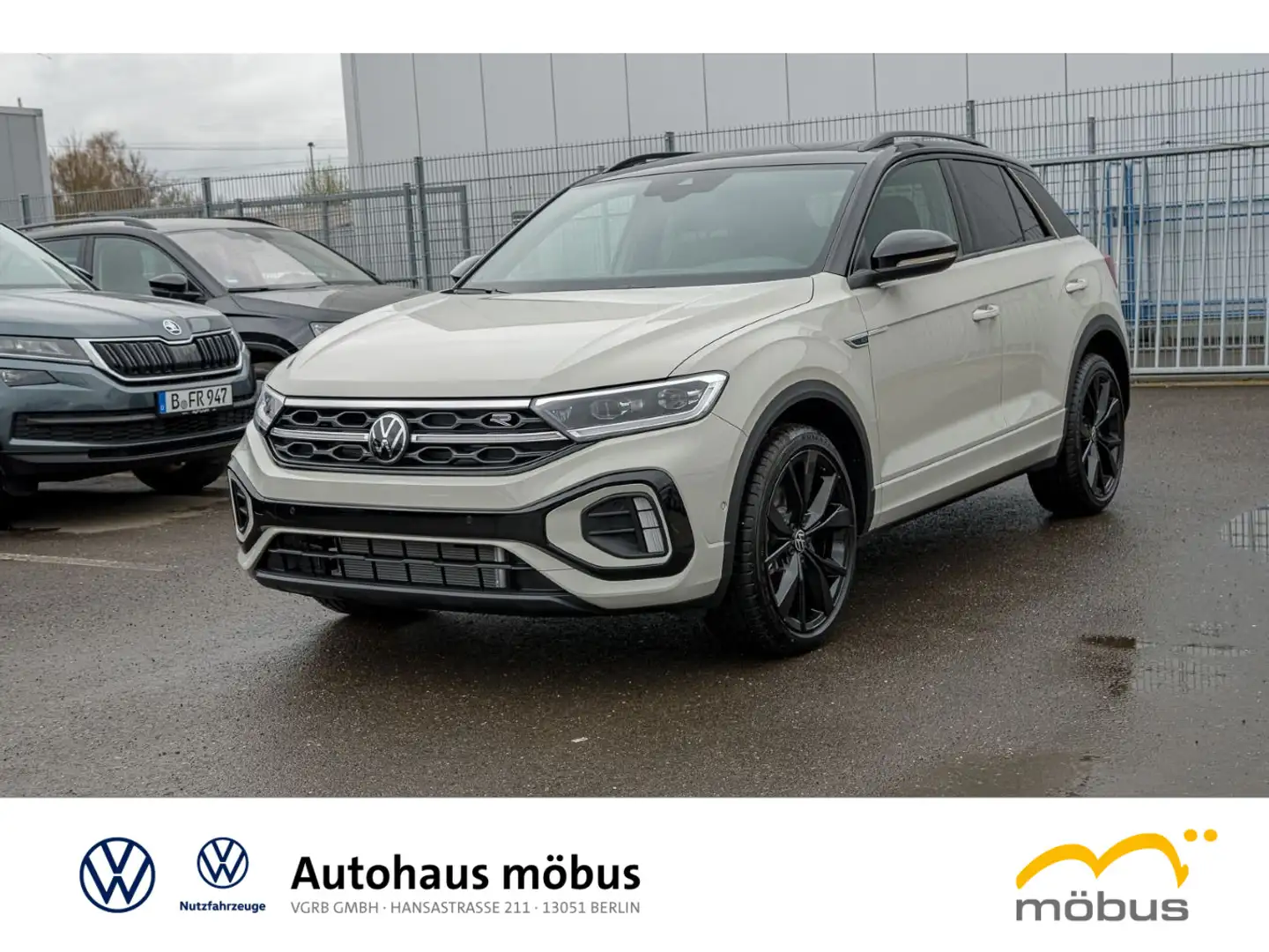 Volkswagen T-Roc 2.0 TDI R-Line PANO*RFK*PDC*MATRIX-LED Grau - 2