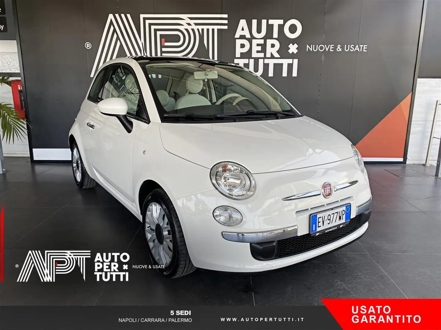 Fiat 500 500 1.2 Lounge 69cv E6 Bianco - 2