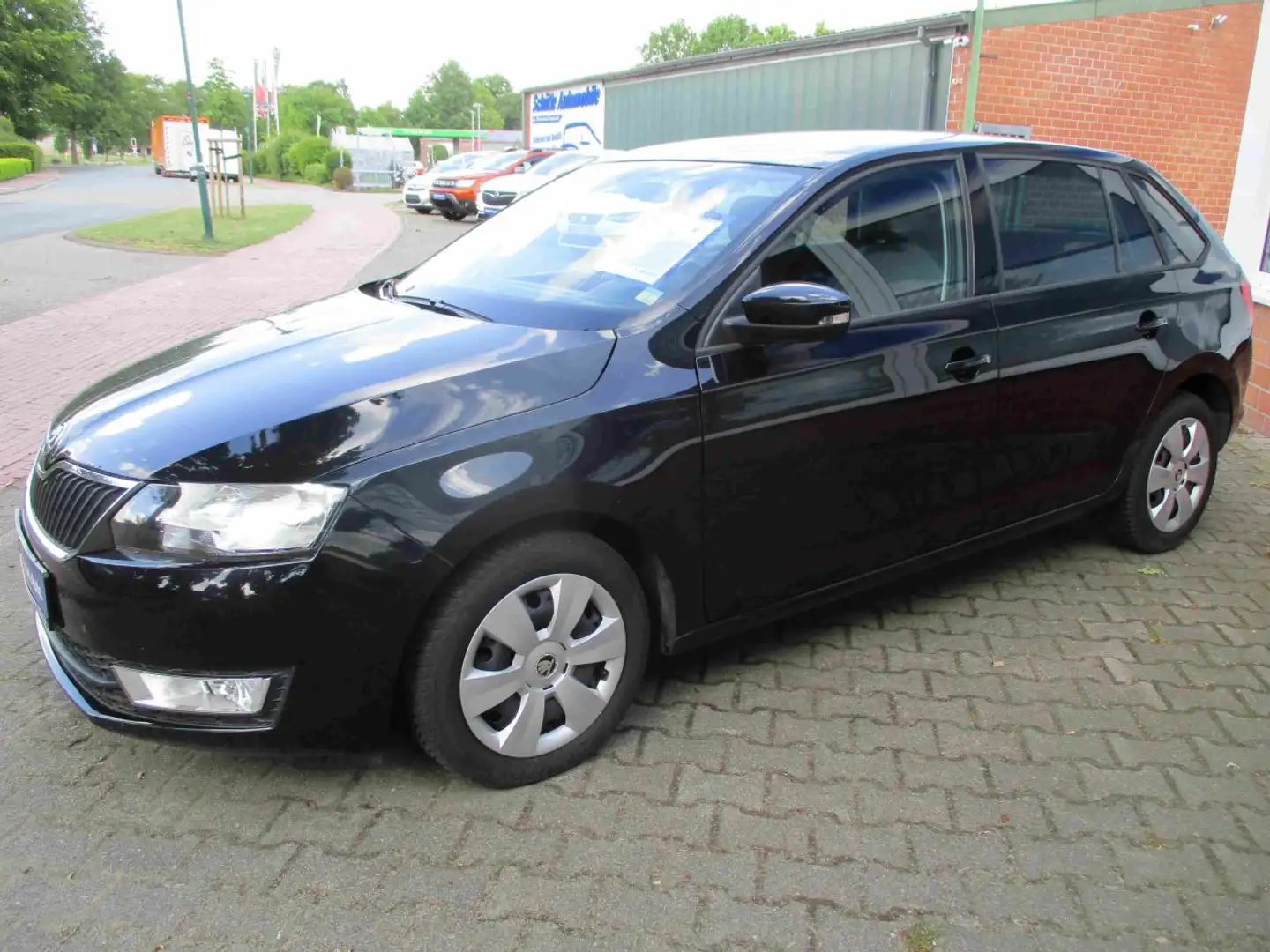 Skoda Rapid/Spaceback 1.4 TDI EU6 Spaceback Ambition (Kommission) Negro - 2