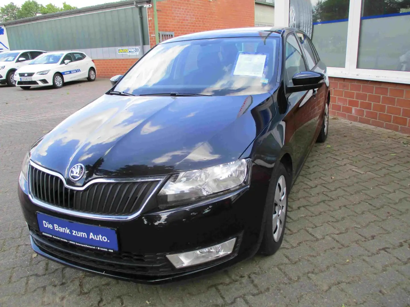 Skoda Rapid/Spaceback 1.4 TDI EU6 Spaceback Ambition (Kommission) Negro - 1