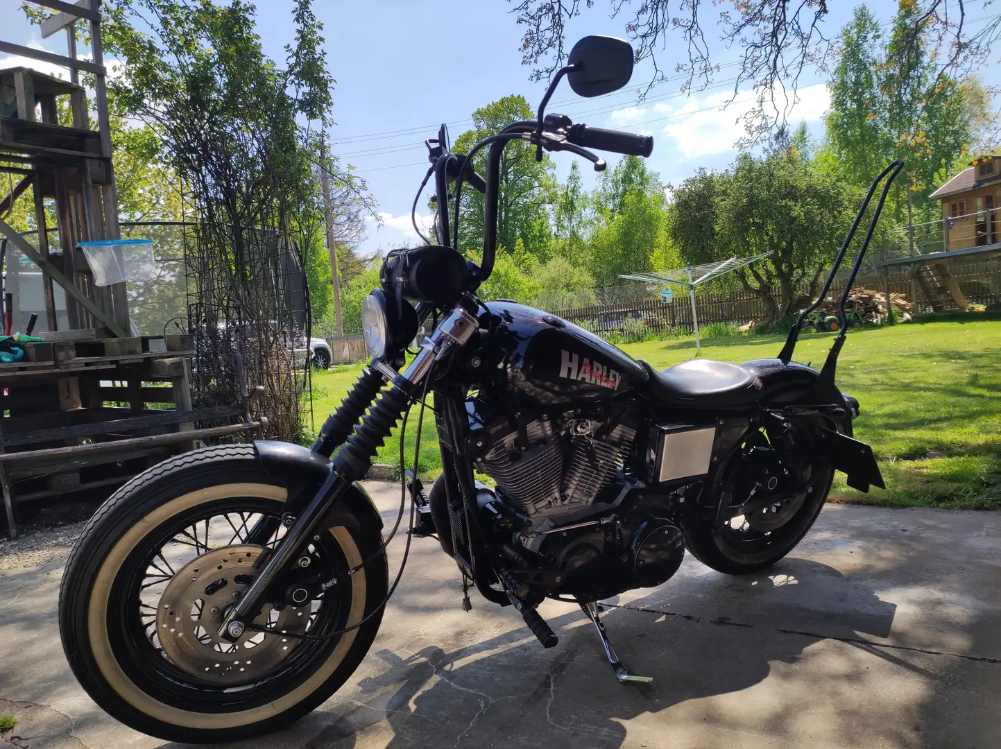 Harley-Davidson Sportster 883 Umbau Black - 2