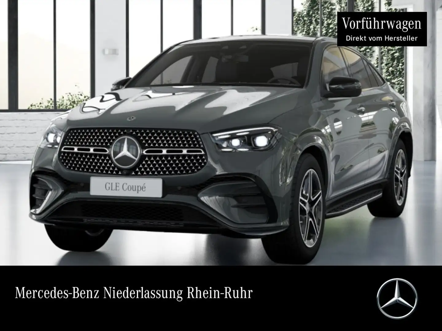 Mercedes-Benz GLE 450 d Coupé 4M AMG+NIGHT+PANO+360+AHK+20"+HUD Grau - 1