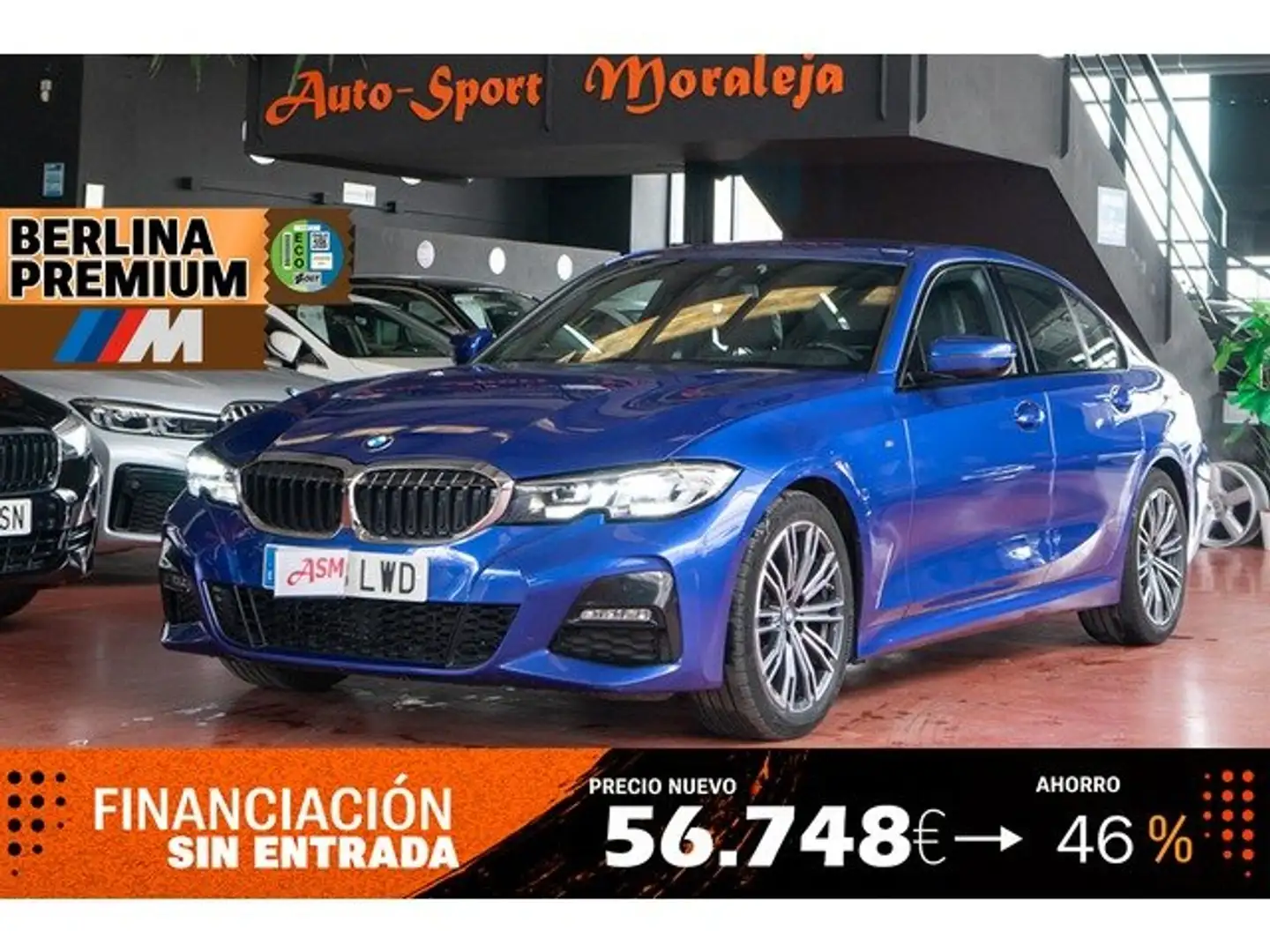 BMW 318 318dA Azul - 1