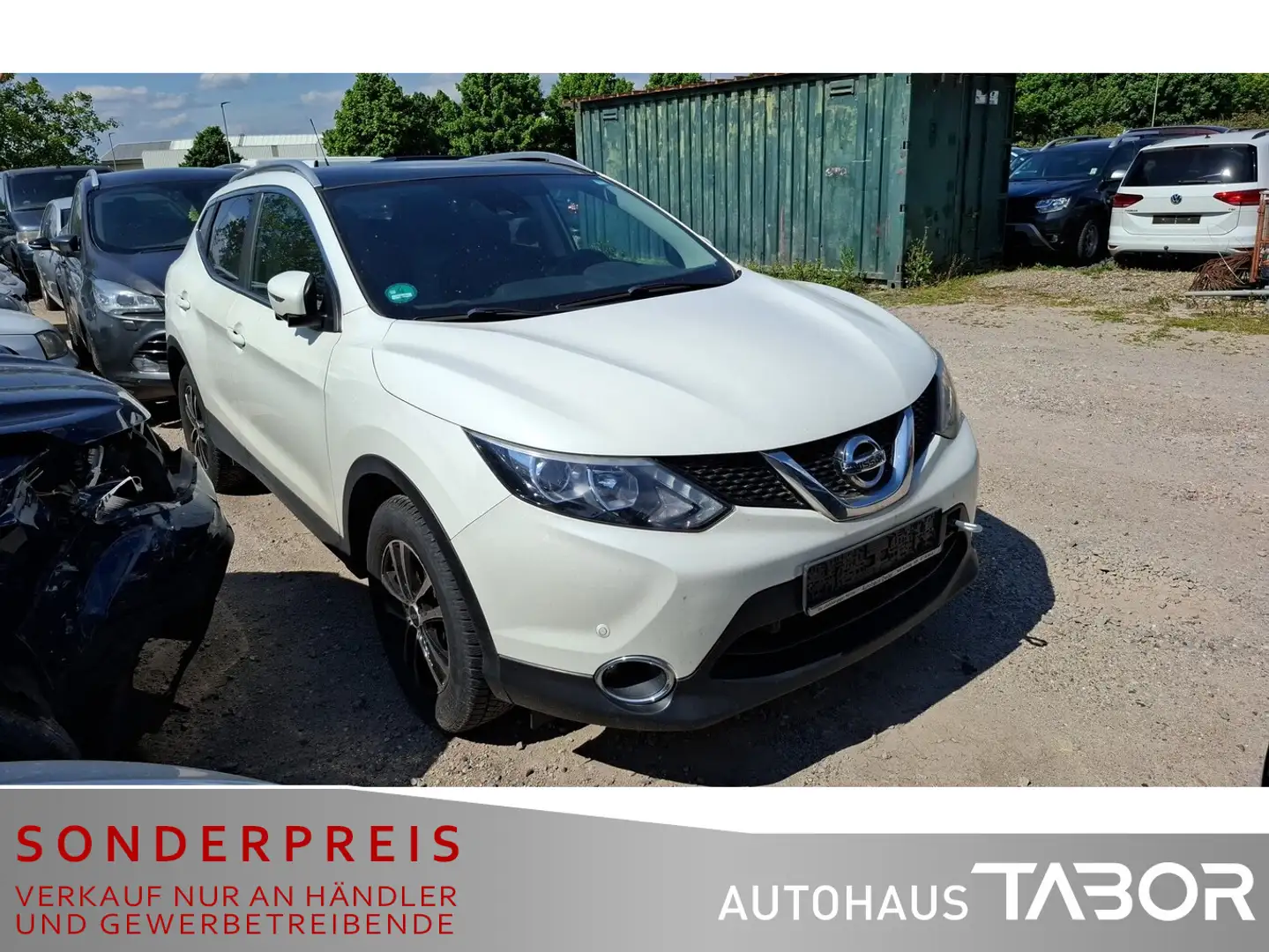 Nissan Qashqai 1.6 DIG-T 360 4x2 Pano Navi RFK AVM SHZ Weiß - 2