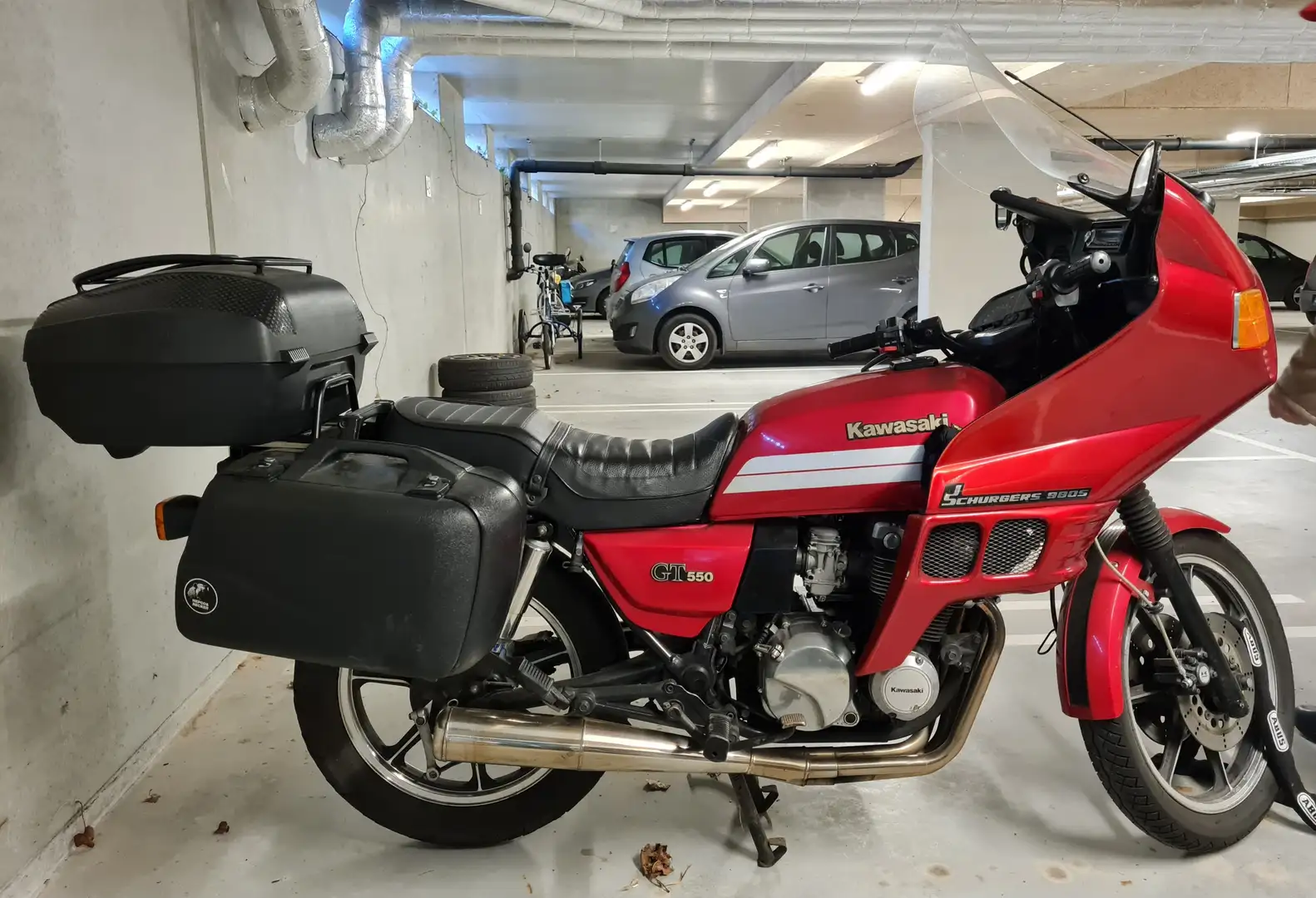 Kawasaki GT 550 Czerwony - 1
