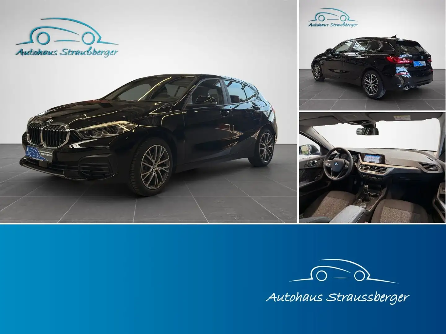 BMW 118 i Advantage Temp adpt.LED 2Z-Klima KZU QI SHZ Negru - 1