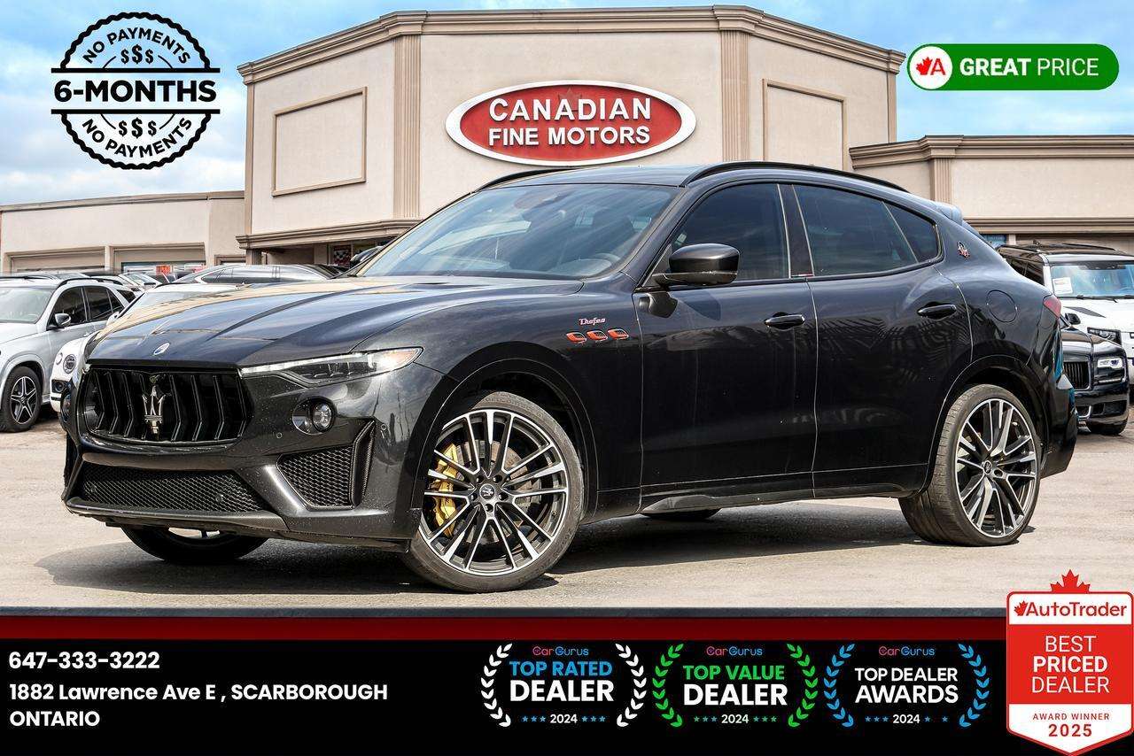 2021 Maserati Levante Trofeo AWD |V8|CARBON PKG|FACTORY FERRARI ENGINE