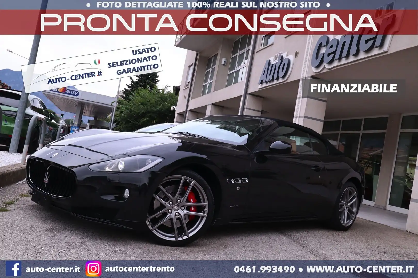 Maserati GranCabrio Sport 4.7 V8 S 450CV Чорний - 1