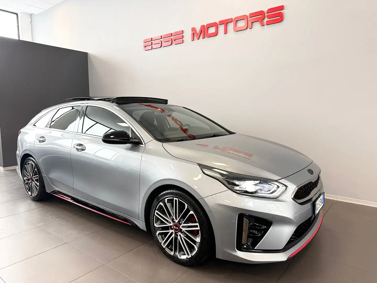 Kia ProCeed / pro_cee'd GT 204 CV-TETTO APRIBILE-RETROCAMERA-PREZZO REALE! Grigio - 1