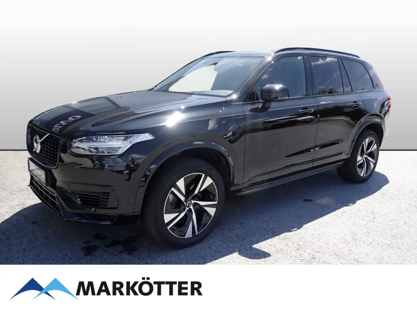 Volvo XC90 T8 Twin Engine R-Design/7-Sitzer/AHK/STHZ Schwarz - 1