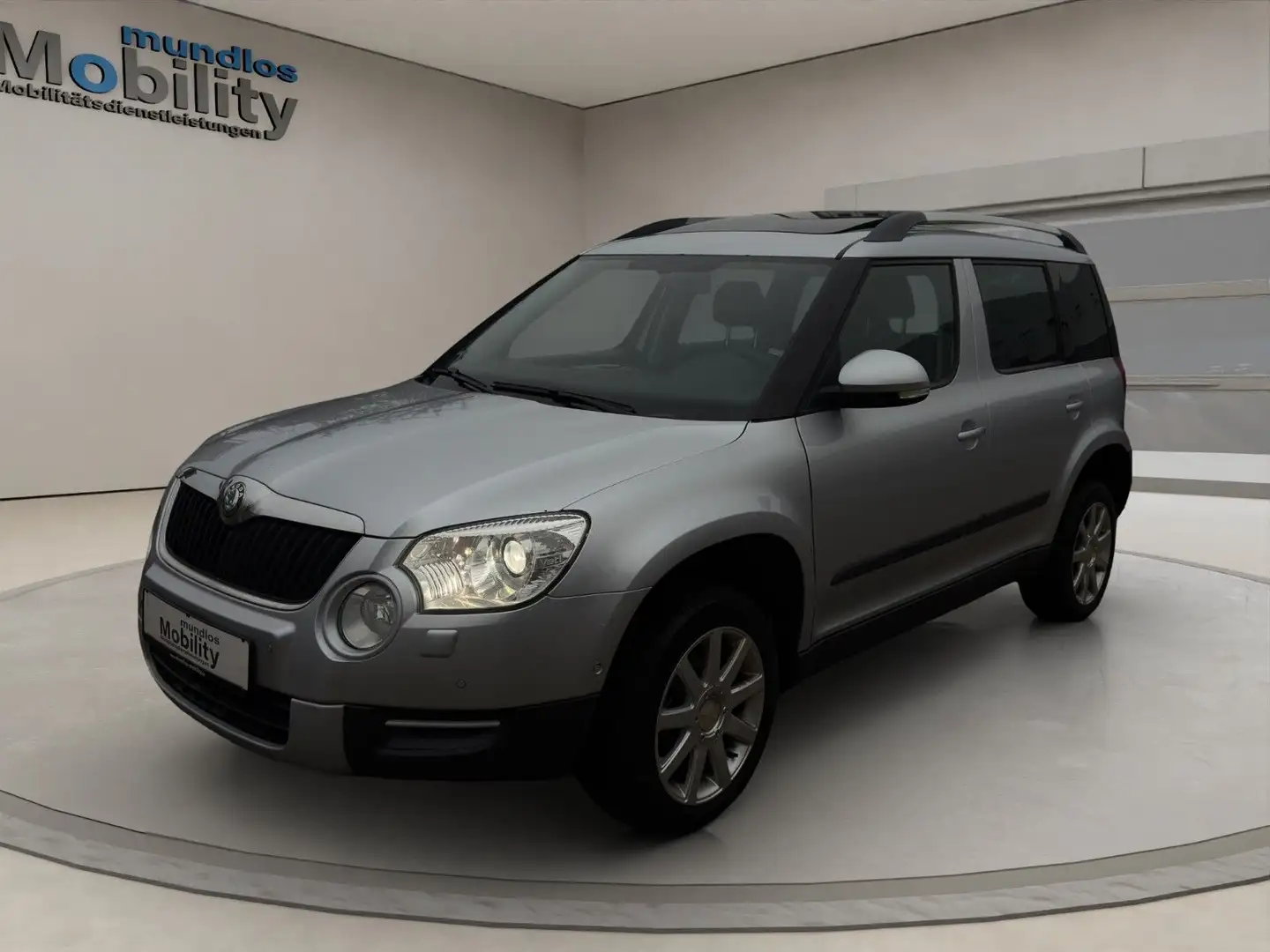 Skoda Yeti Experience 4x4 AHK Leder Xenon Pano SHZ Silber - 1