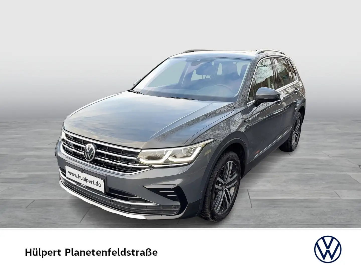 Volkswagen Tiguan 2.0 ELEGANCE 4X4 PANO AHK 360°KAMERA ALU19 Gris - 1
