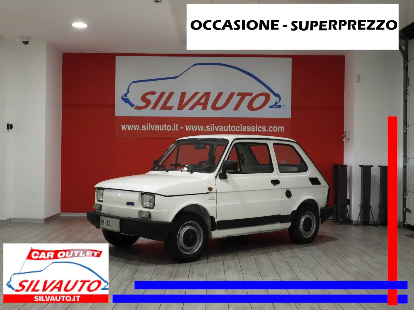 Fiat 126 A1 MADE BY FSM White - 1