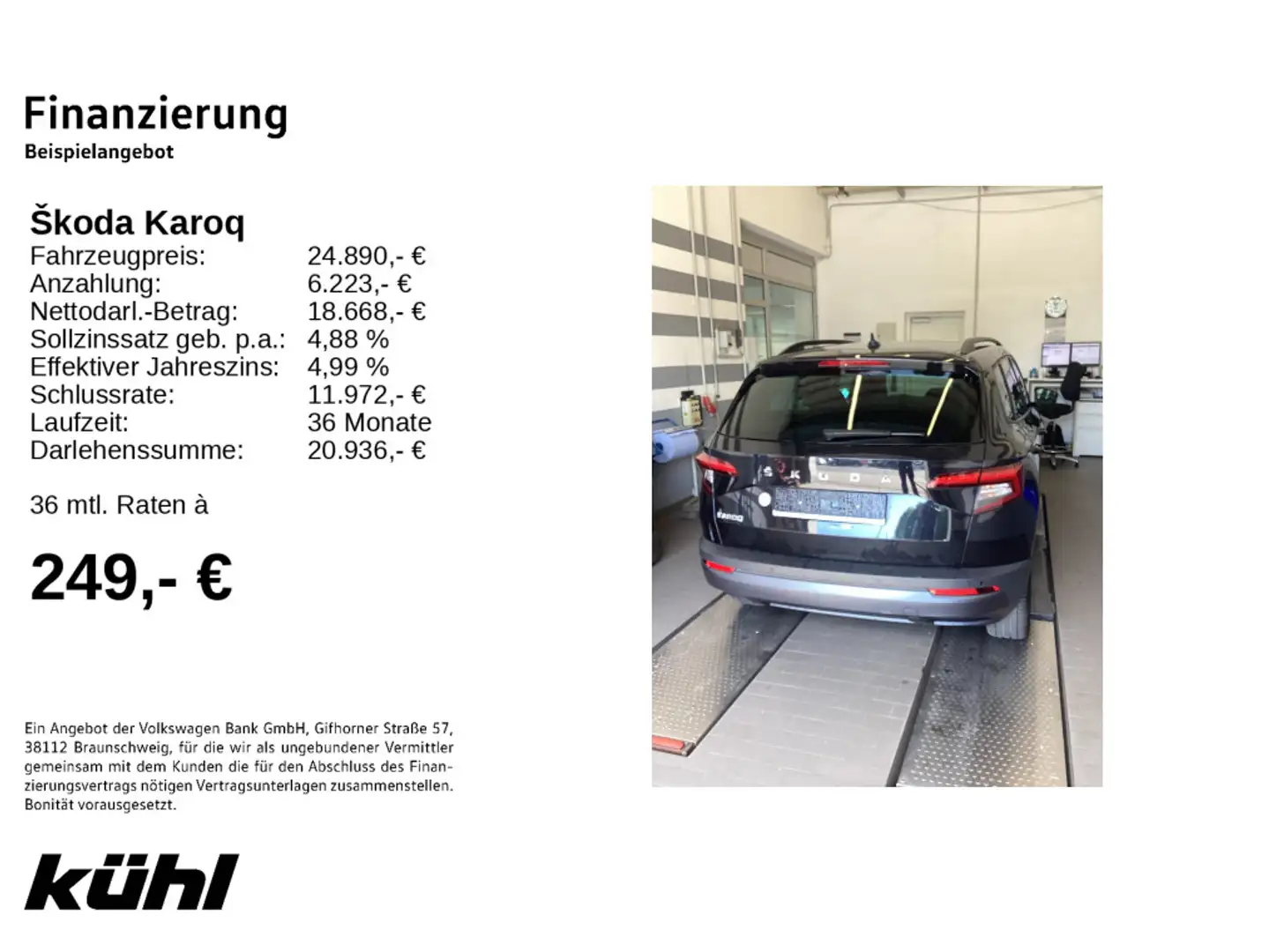 Skoda Karoq 1.5 TSI DSG Style Navi,AHK Noir - 2