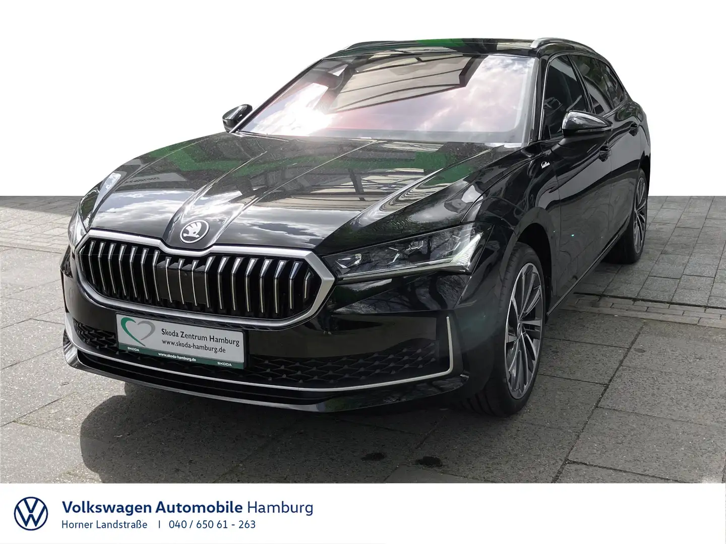Skoda Superb Combi Laurin & Klement 2.0 TDI Standheizu Schwarz - 1