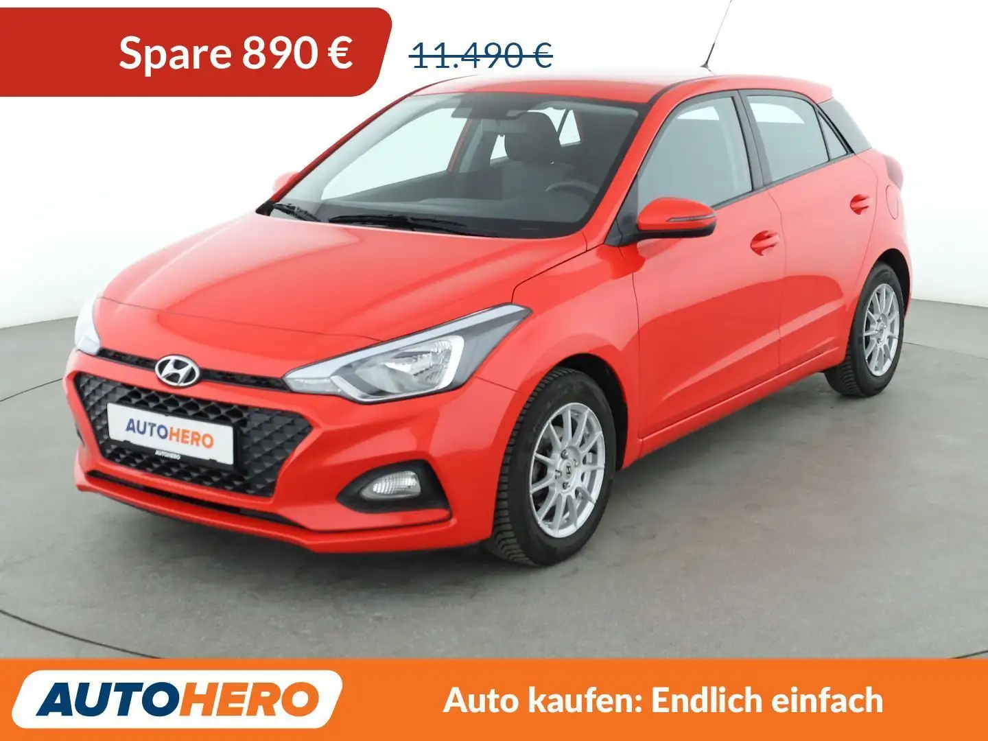 Hyundai i20 1.2 Select*KLIMA*GARANTIE* Rot - 1