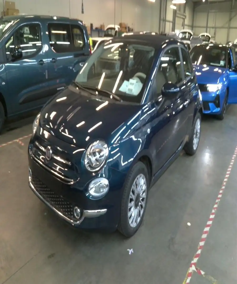 Fiat 500C 500 C 1.0 GSE Hybrid Blauw - 2