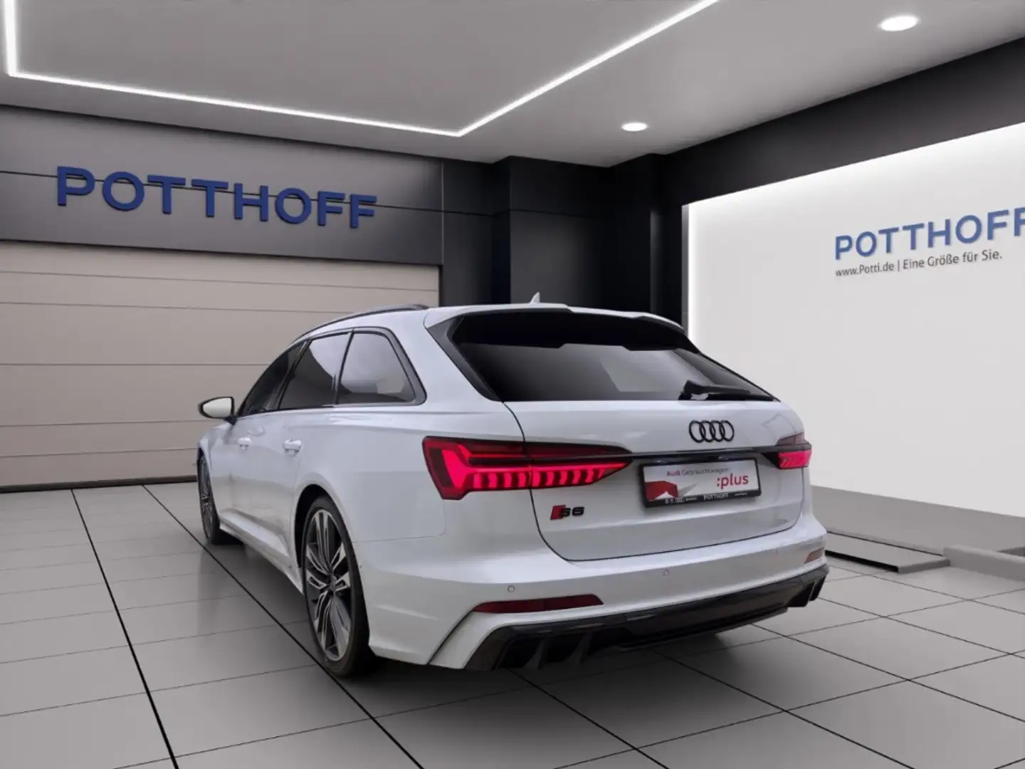 Audi S6 Avant TDI Q PANO STDHZG MATRIX PDC Bílá - 2