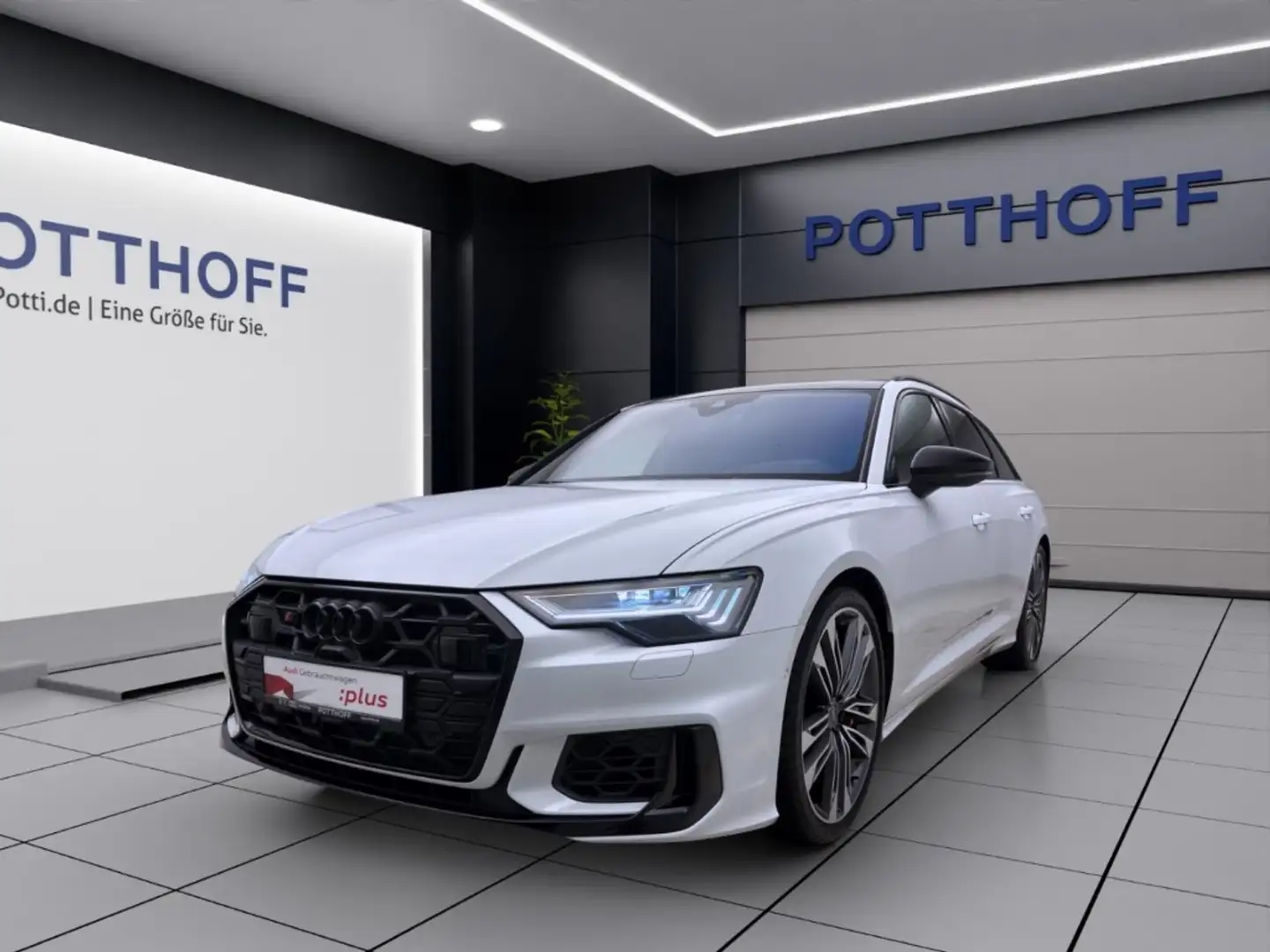 Audi S6 Avant TDI Q PANO STDHZG MATRIX PDC Weiß - 1