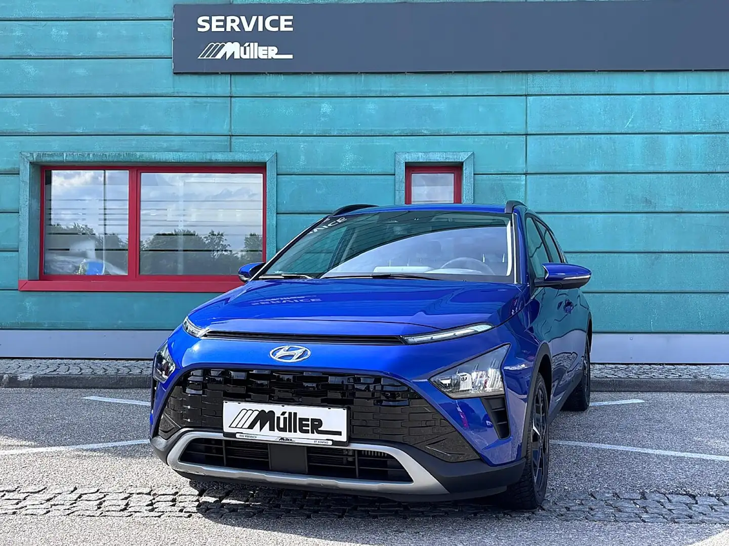 Hyundai BAYON Hyundai Bayon 1,0 T-GDI Trend Line DCT Aut. Blau - 1