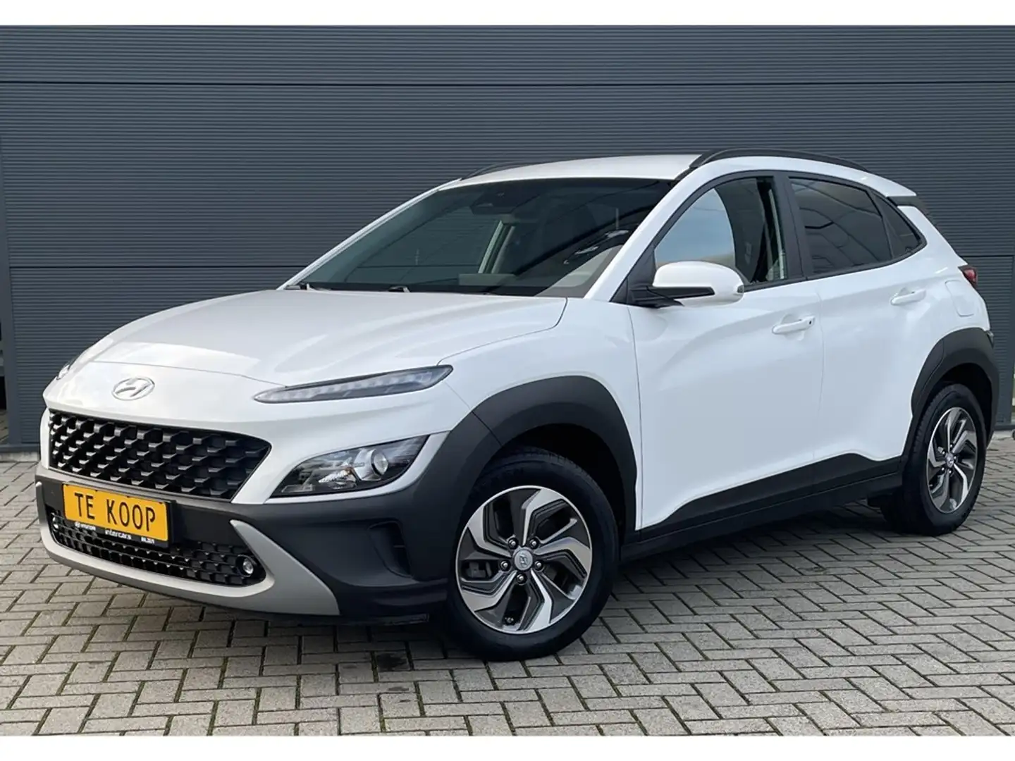 Hyundai KONA Hybride 1.6 T-GDi 141pk Techno Blanc - 1