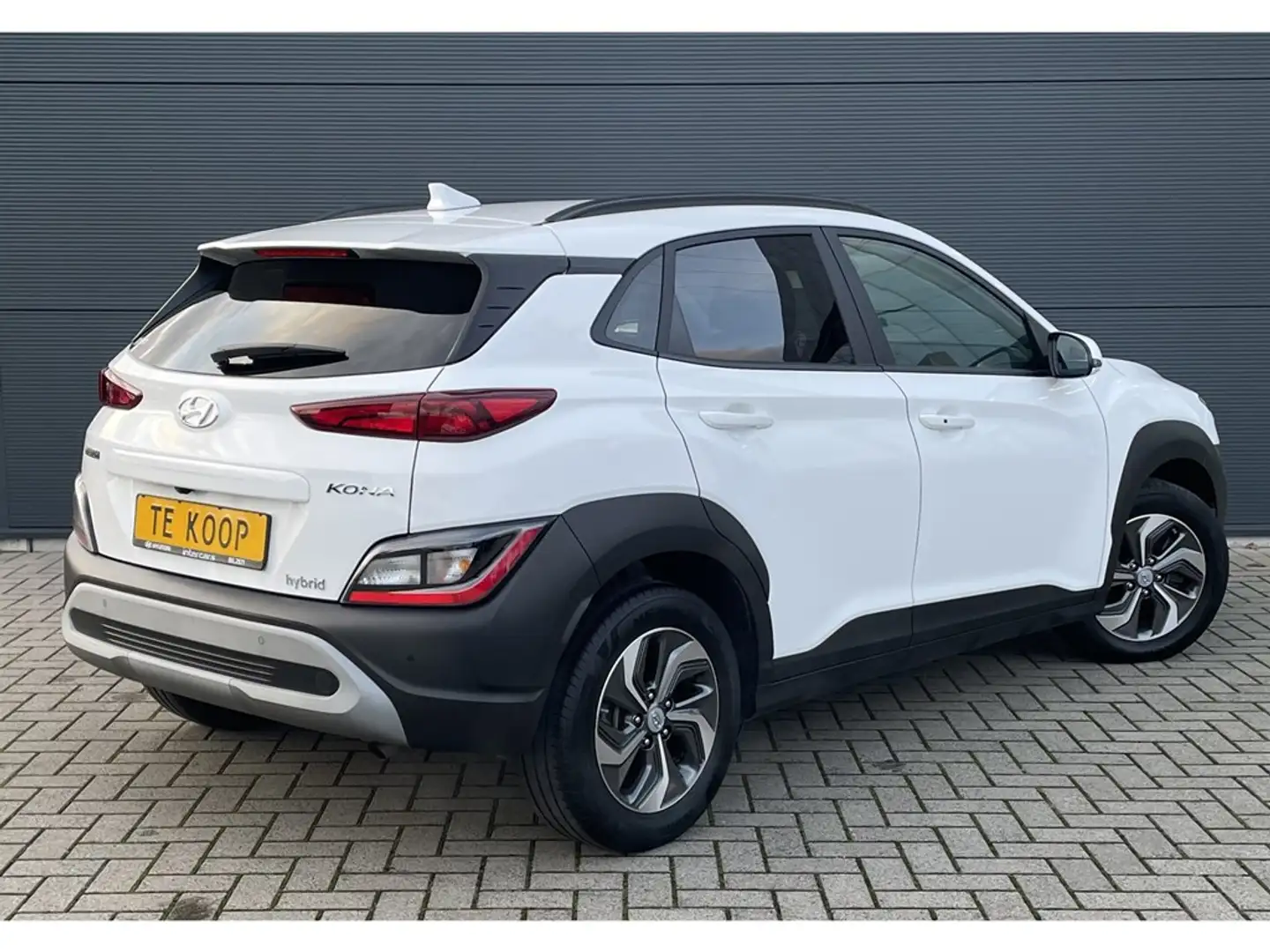 Hyundai KONA Hybride 1.6 T-GDi 141pk Techno Blanc - 2