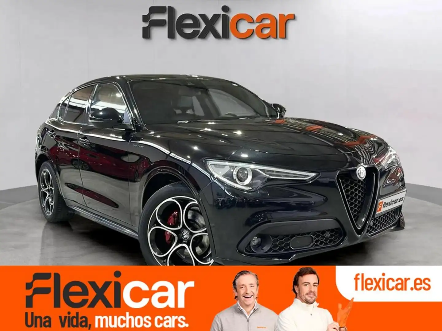 Alfa Romeo Stelvio 2.2 Diésel 154kW (210CV) Veloce Q4 Negro - 1