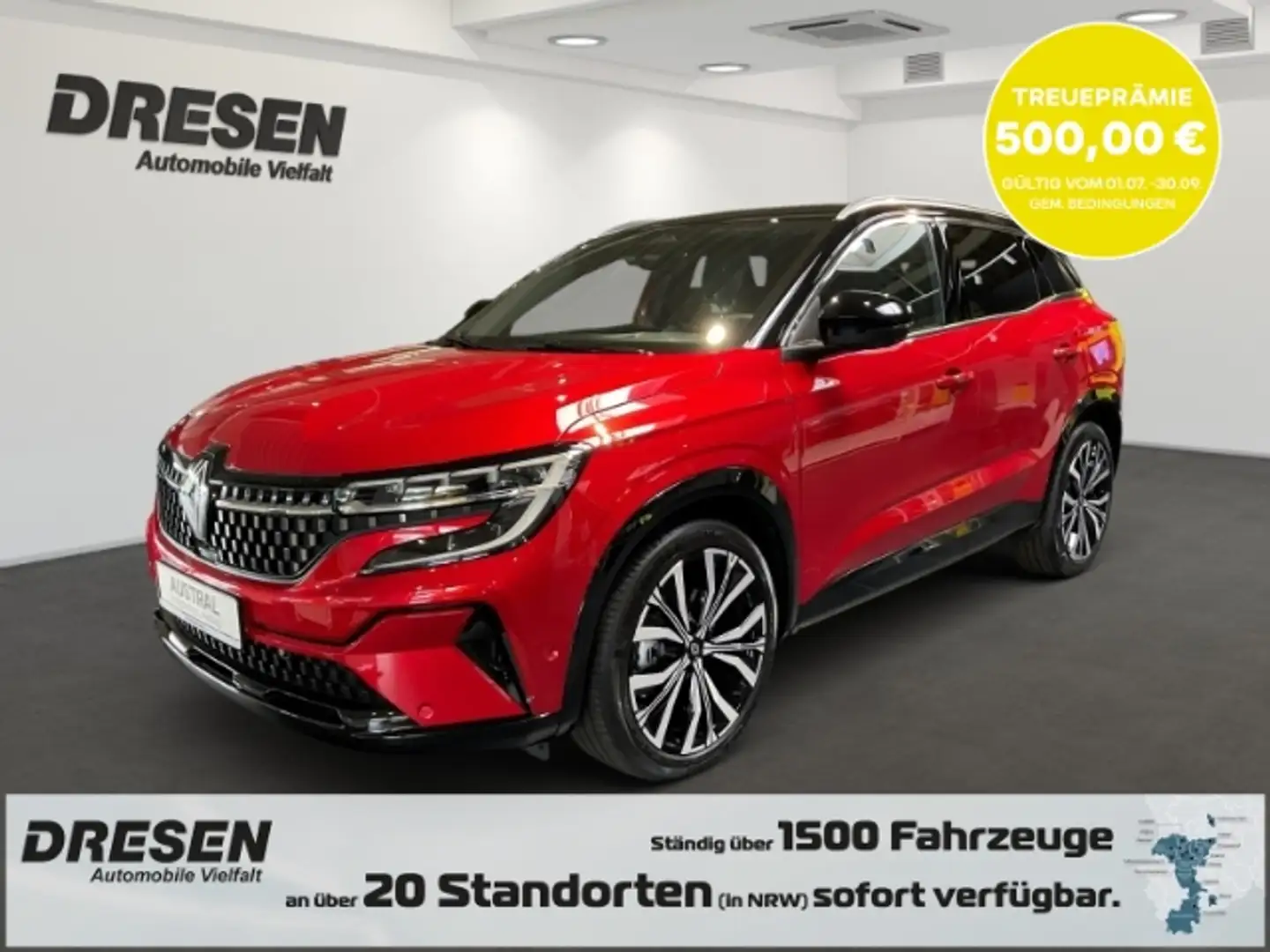 Renault Austral 1.2 E-TECH Full Hybrid 200 Iconic MATRIX-LED HARMA Rouge - 1