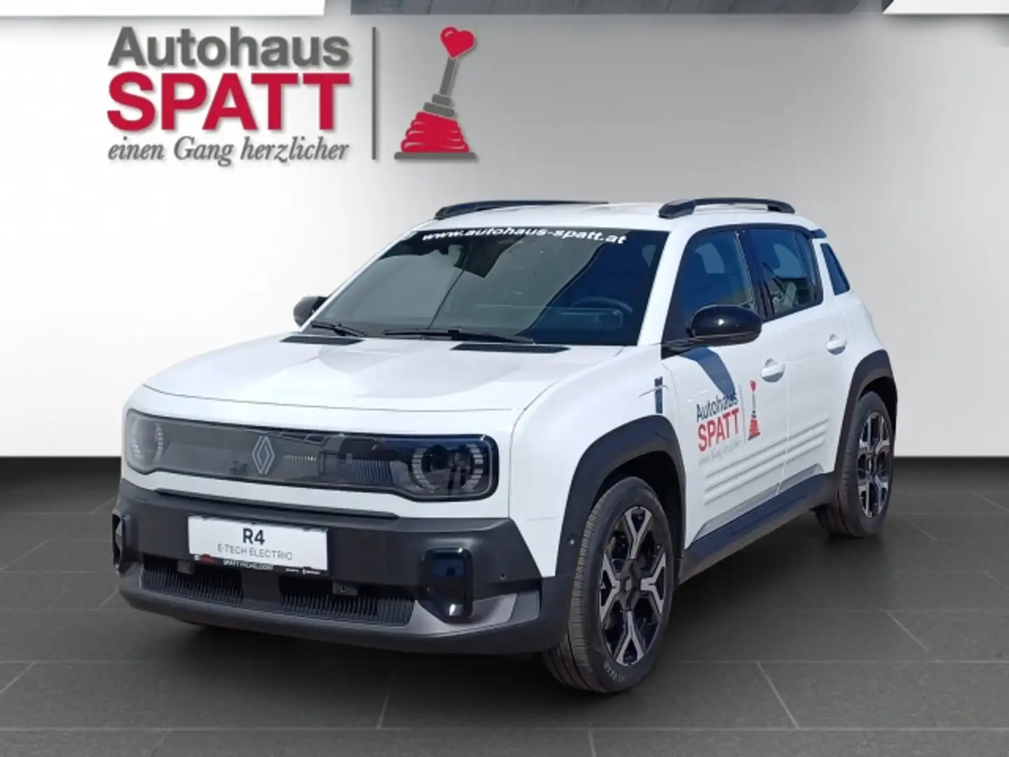 Renault R 4 E-TECH ELECTRIC Techno 150 PS Comfort !! Vorführw Weiß - 1