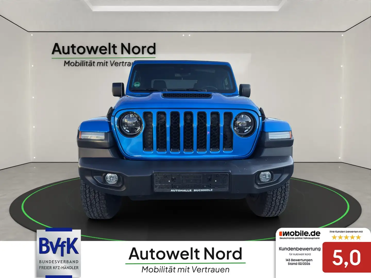 Jeep Gladiator Farout Final Edition 4WD~LED~XENON~NAVI~AHK~SOFTTO Blau - 2