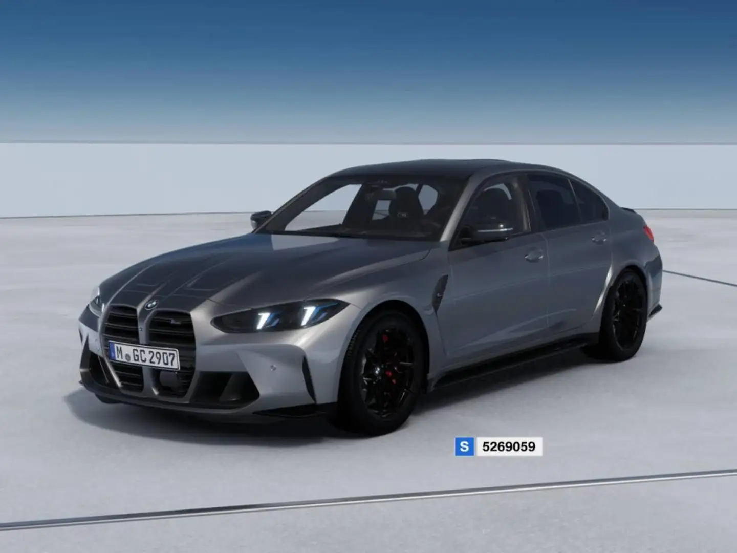 BMW M3 Competition Berlina - SOLO CON PERMUTA Grigio - 1