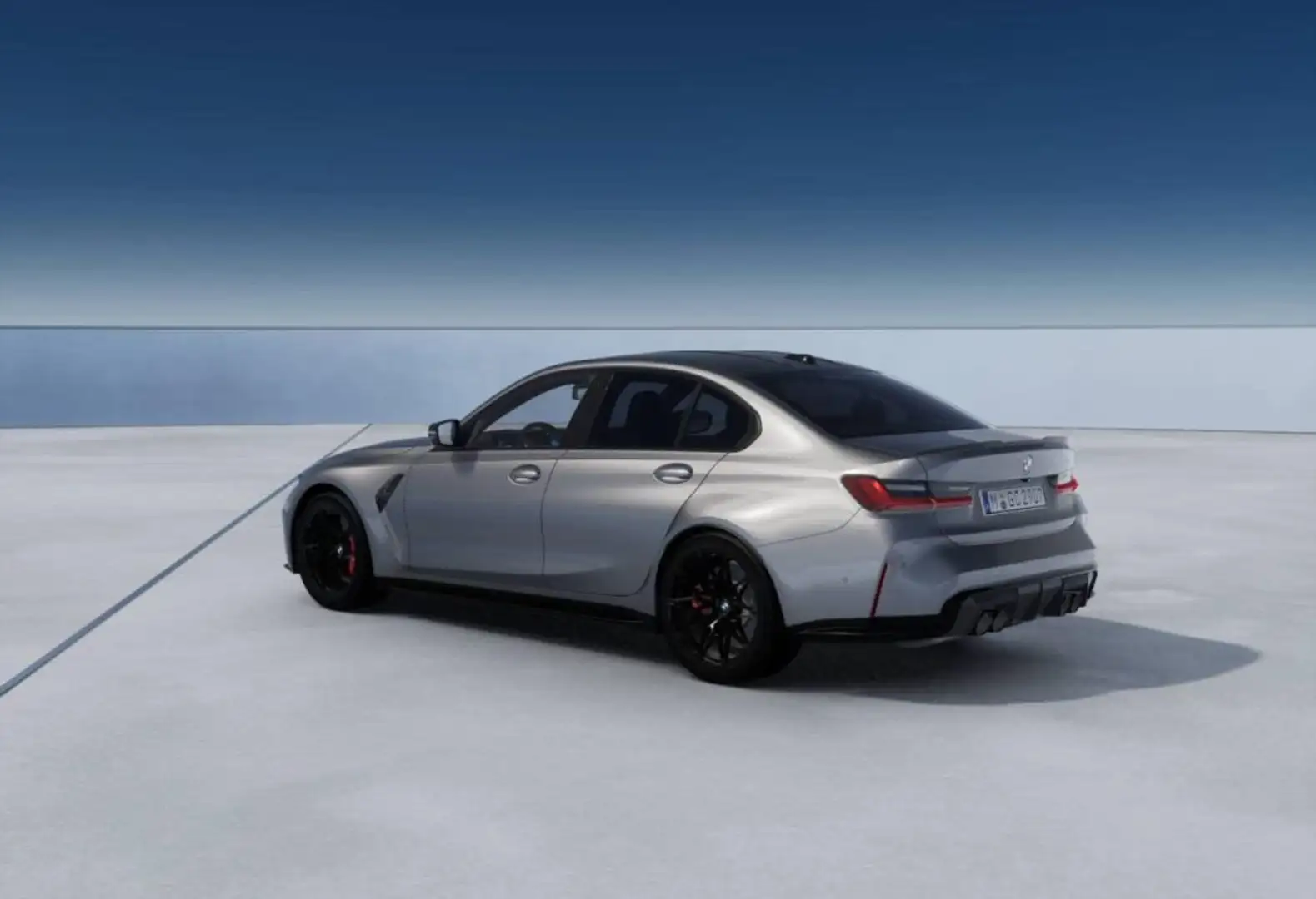 BMW M3 Competition Berlina - SOLO CON PERMUTA Grigio - 2