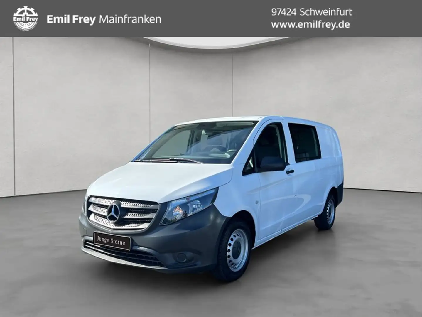 Mercedes-Benz Vito 114 CDI Mixto Lang VA, Klima, AHK, Wit - 1