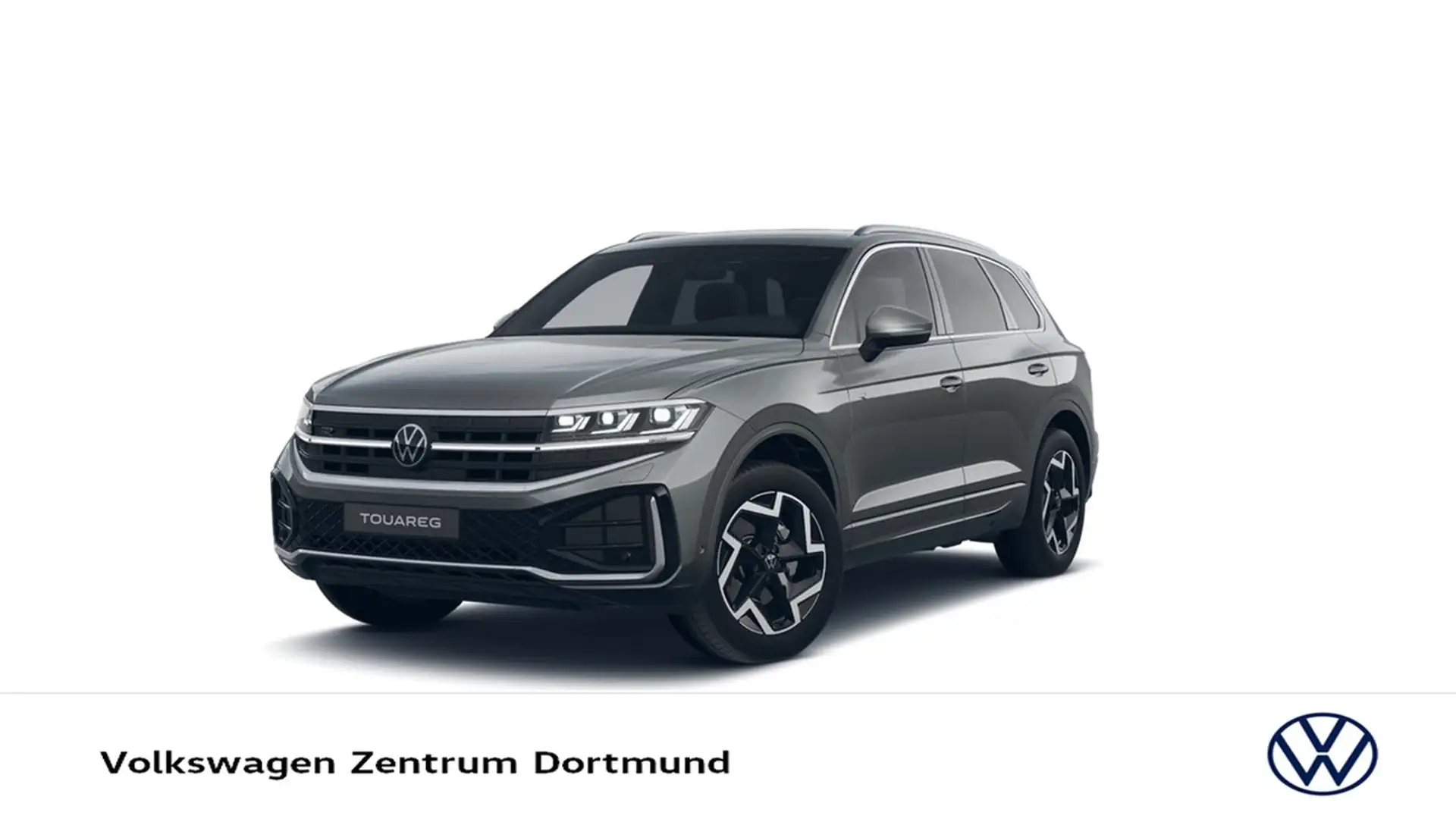 Volkswagen Touareg V6 R-LINE NEUES MODELL AHK CAM ACC LM19 Grau - 2