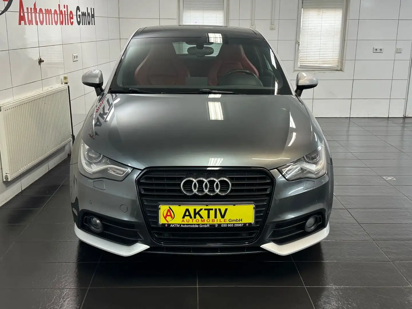 Audi A1 S line+ Sportpaket exclusive*Leder*Pano*Bose* Gris - 2