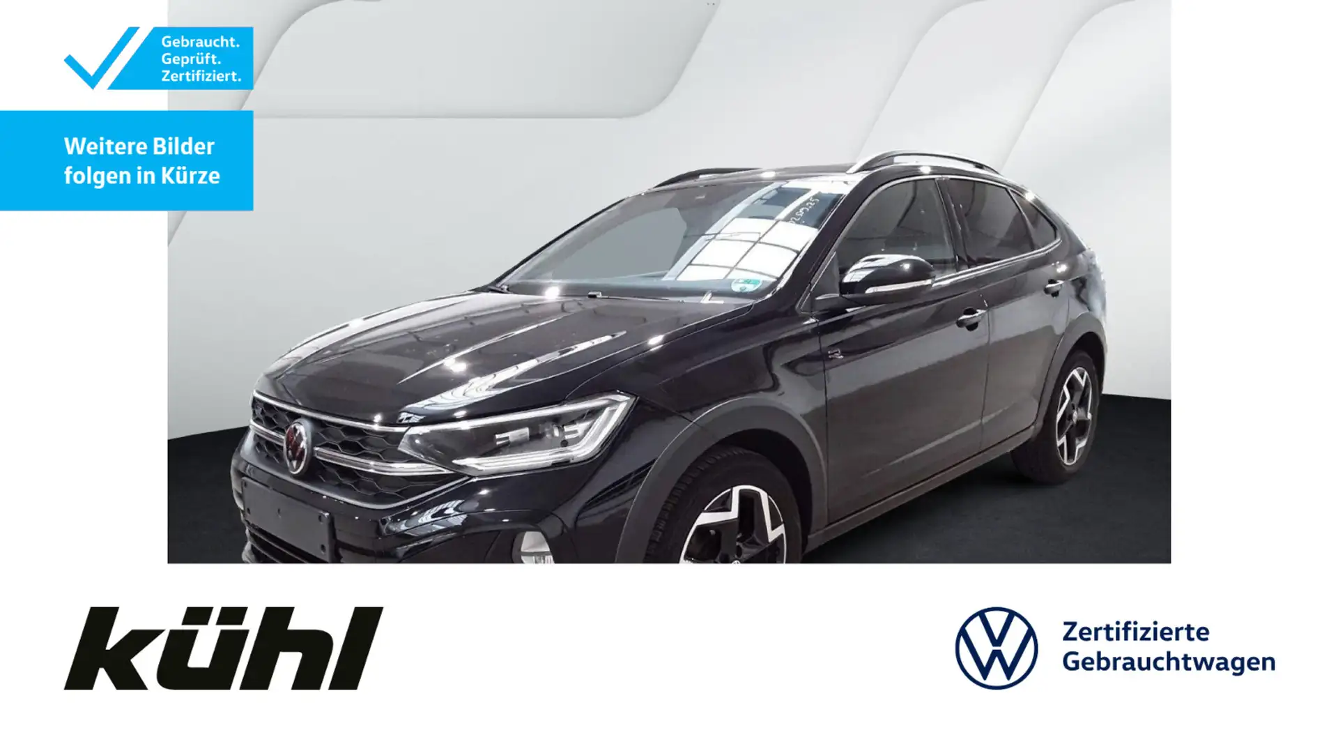 Volkswagen Taigo 1.5 TSI DSG R-Line IQ.Light/ACC/Kamera/App Schwarz - 1