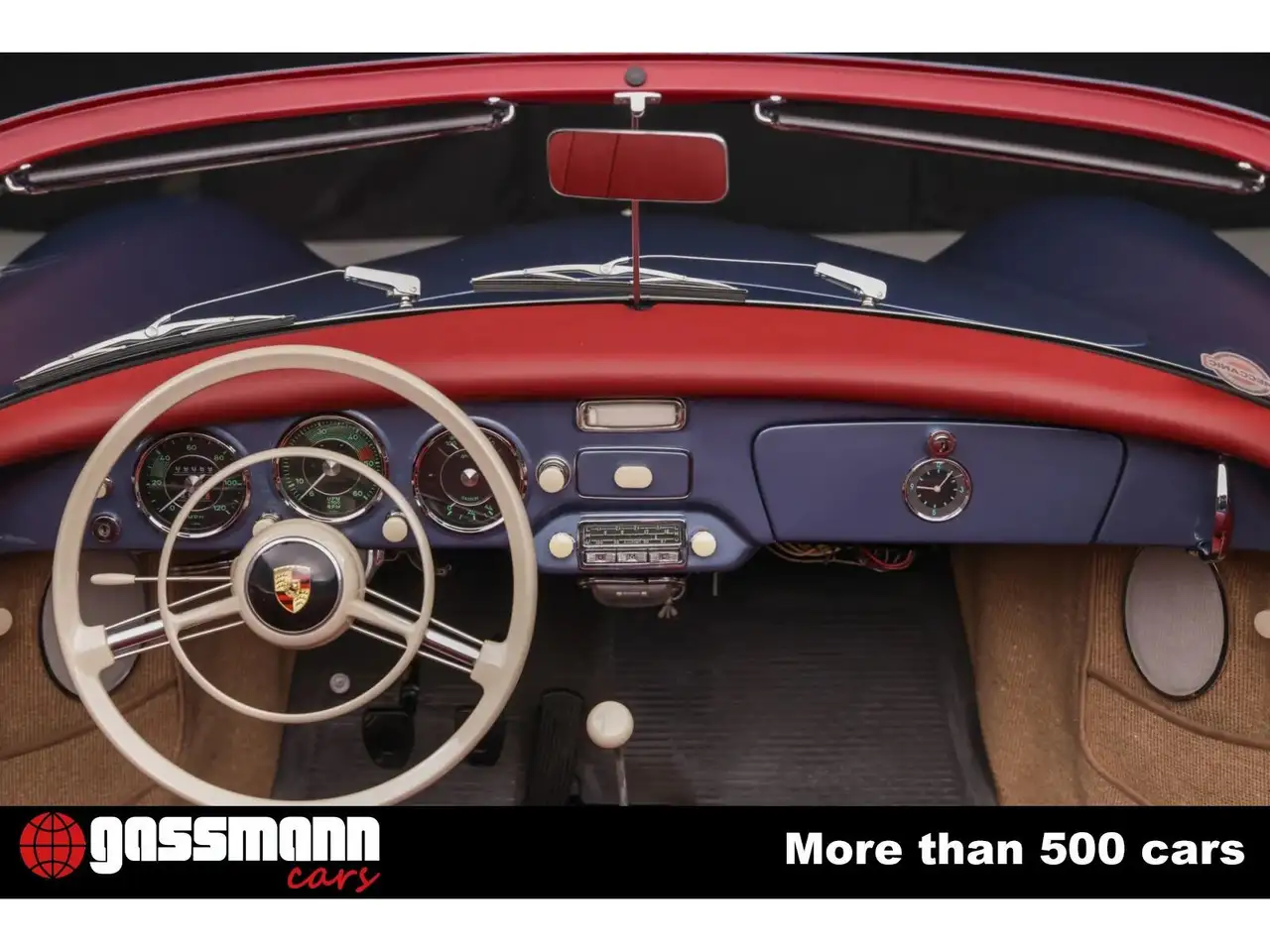 Porsche 356 A European / Continental Cabriolet, foto 12