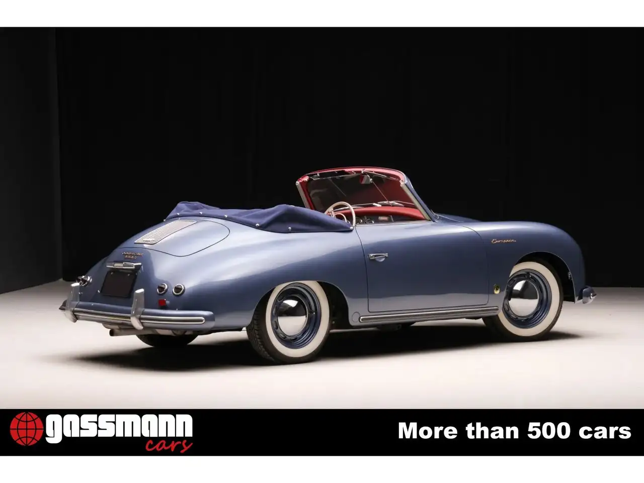 Porsche 356 A European / Continental Cabriolet, foto 6