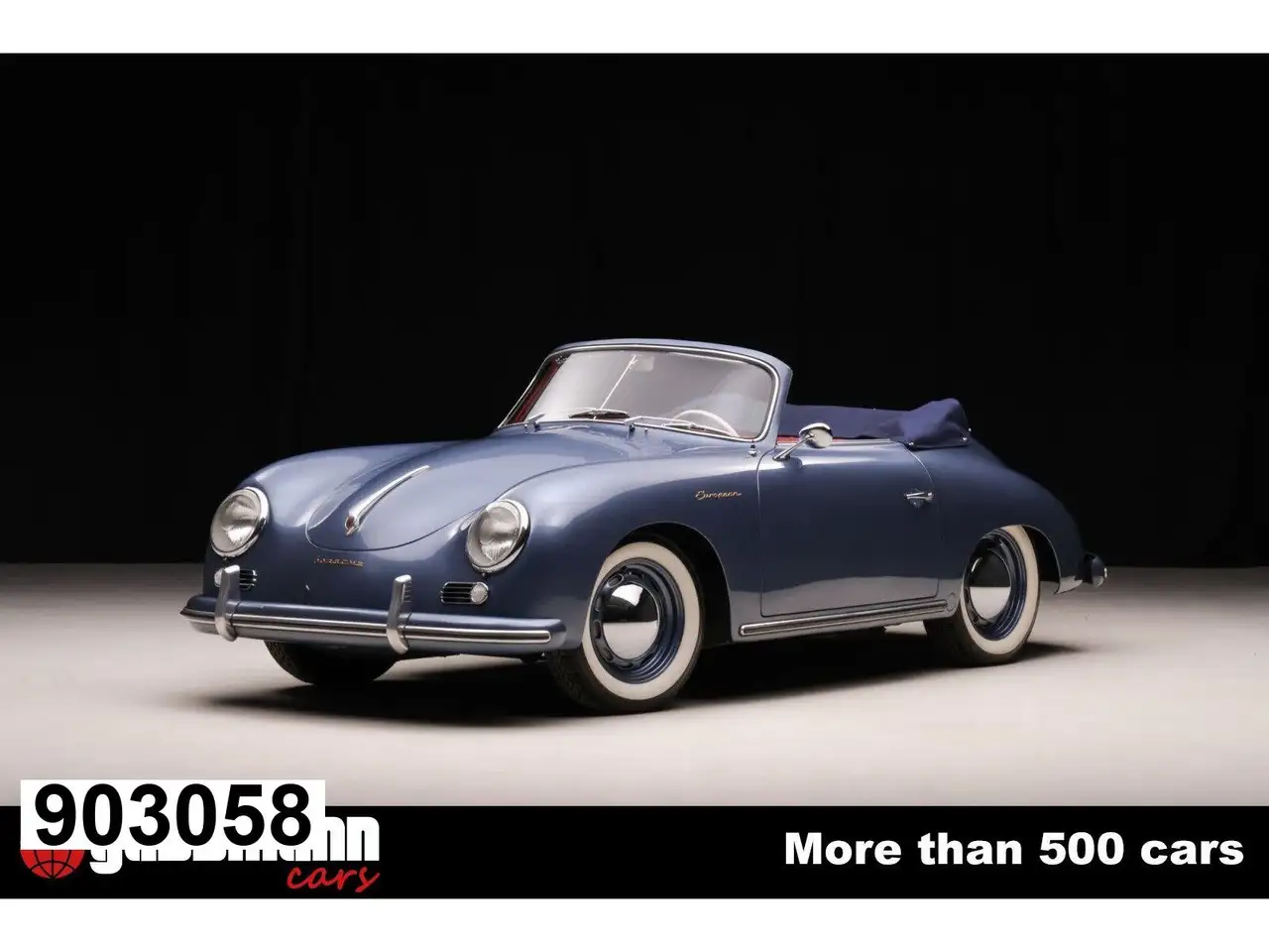 Porsche 356 A European / Continental Cabriolet, foto 1